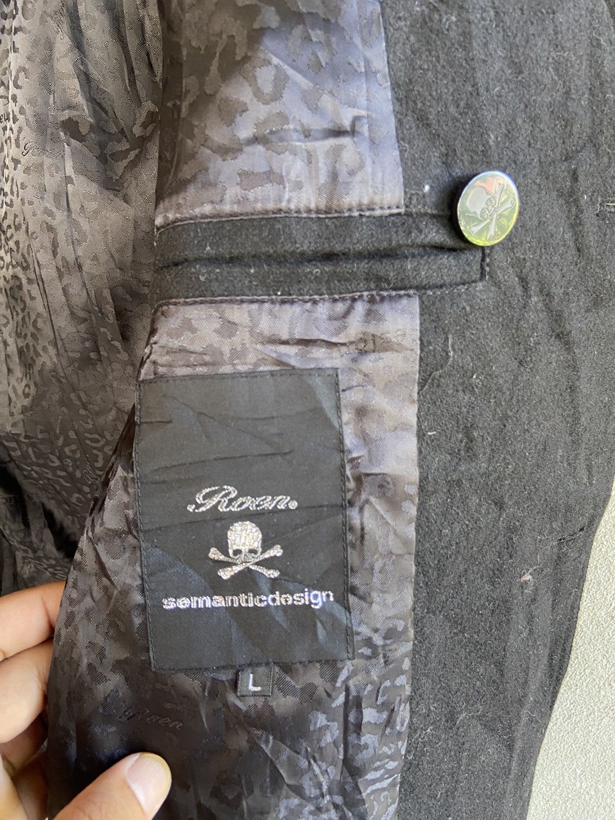 Roen Semantic Design x Roen wool trench coat Size US M / EU 48-50 / 2 - 9 Thumbnail