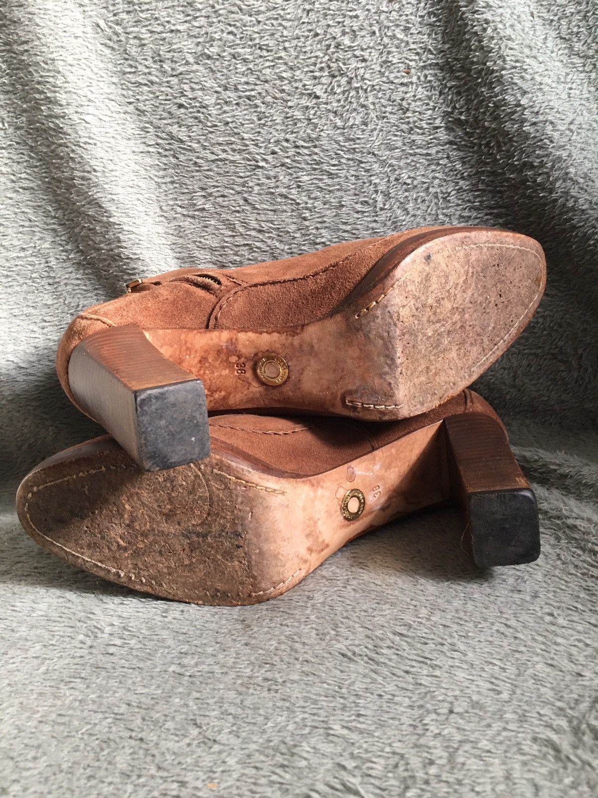 Loro Piana Loro Piana Suede Brown Ankle Boots EU 38 Size US 8 / IT 38 - 12 Thumbnail