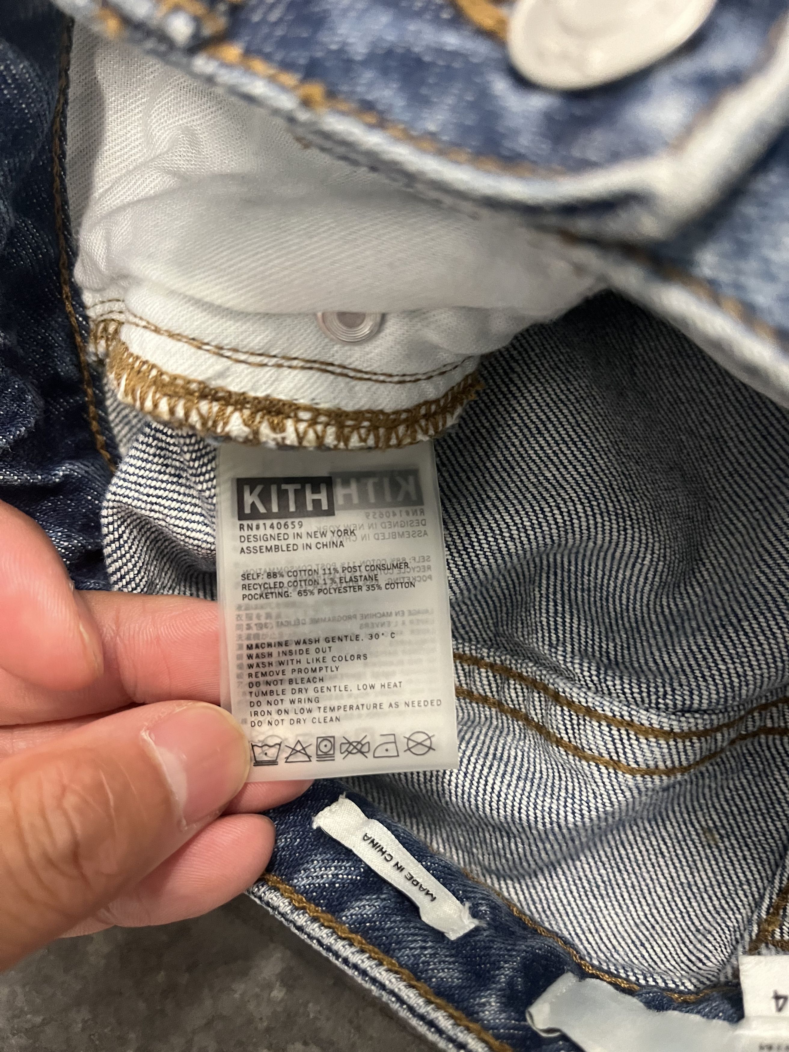 Kith Kith Centre Straight Jean - sz 28 Size US 28 / EU 44 - 5 Thumbnail