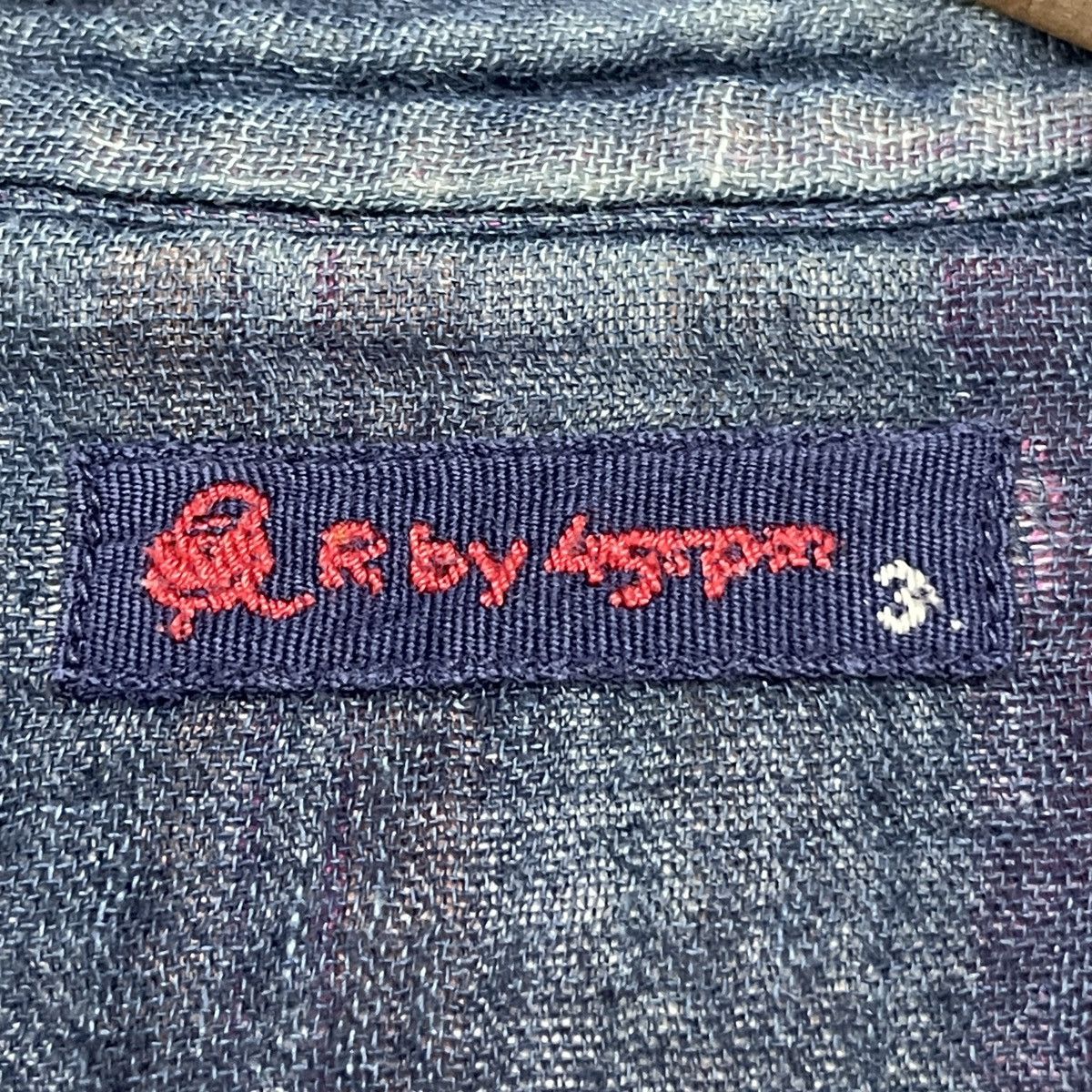 45rpm Vintage 45rpm Japan Indigo Lined Unisex Western Denim Shirt Size US M / EU 48-50 / 2 - 15 Thumbnail