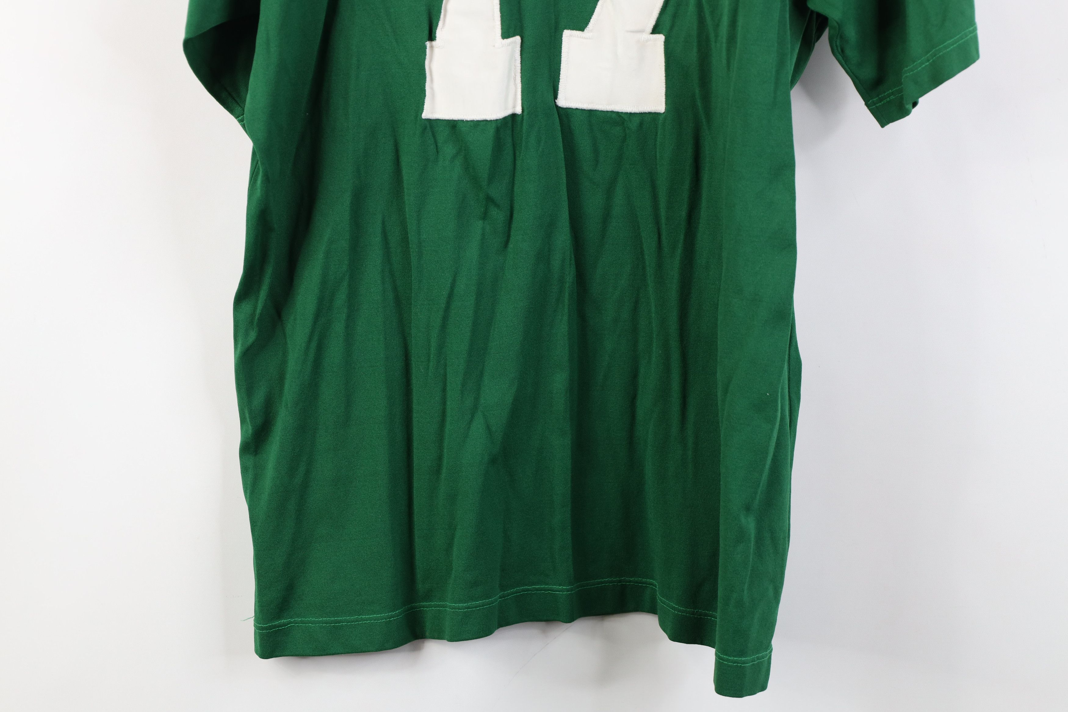 Vintage Vintage 50s 60s Streetwear Mock Neck Jersey T-Shirt USA Size US XL / EU 56 / 4 - 15 Thumbnail