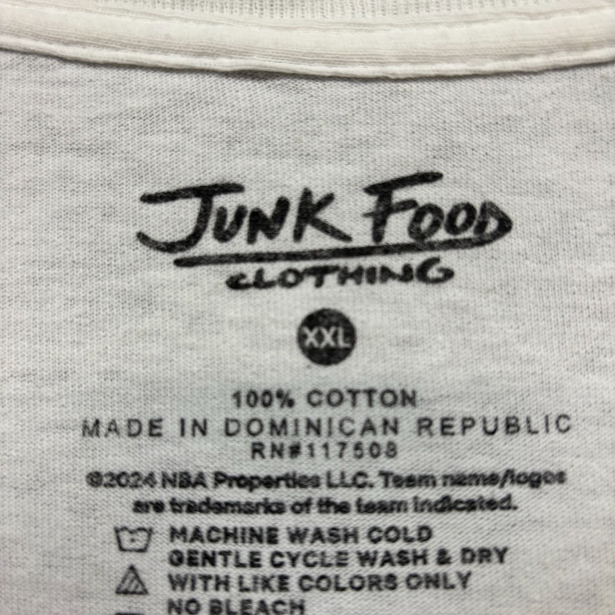 NBA Junk Food Clothing x NBA Boston Celtics Oversized Tee XXL Size US XXL / EU 58 / 5 - 4 Thumbnail