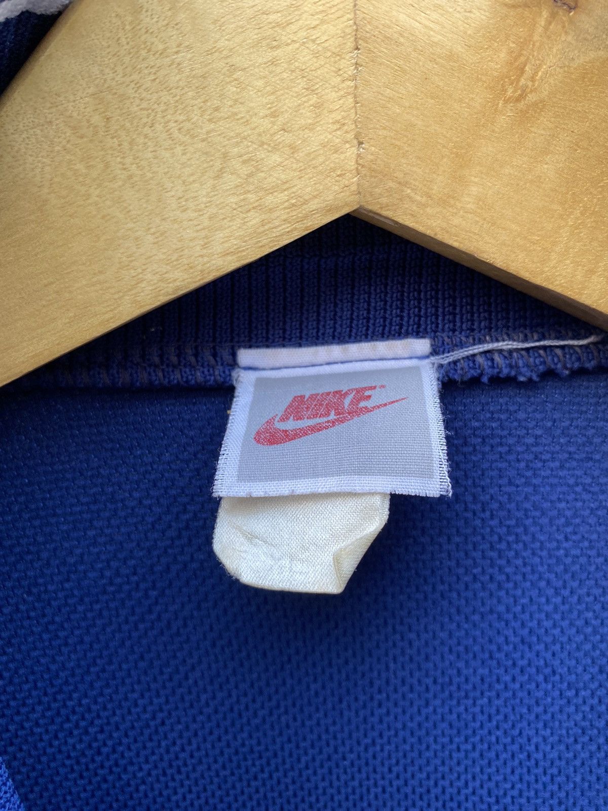 Nike × Vintage 90s Vtg Nike Track Top Jacket Size US M / EU 48-50 / 2 - 6 Thumbnail