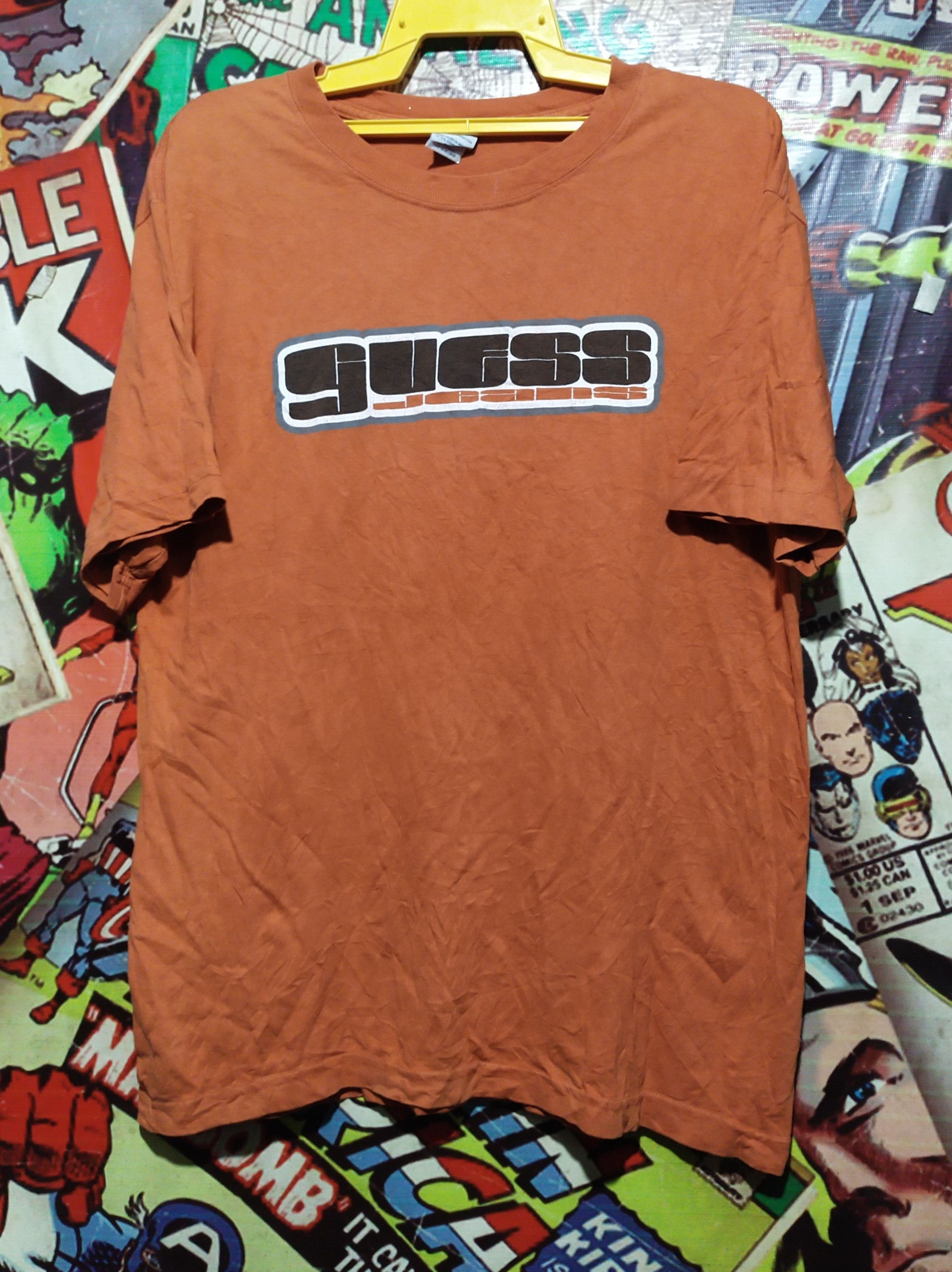 Guess BRAND X GUESS JEANS TEE Size US L / EU 52-54 / 3 - 2 Thumbnail