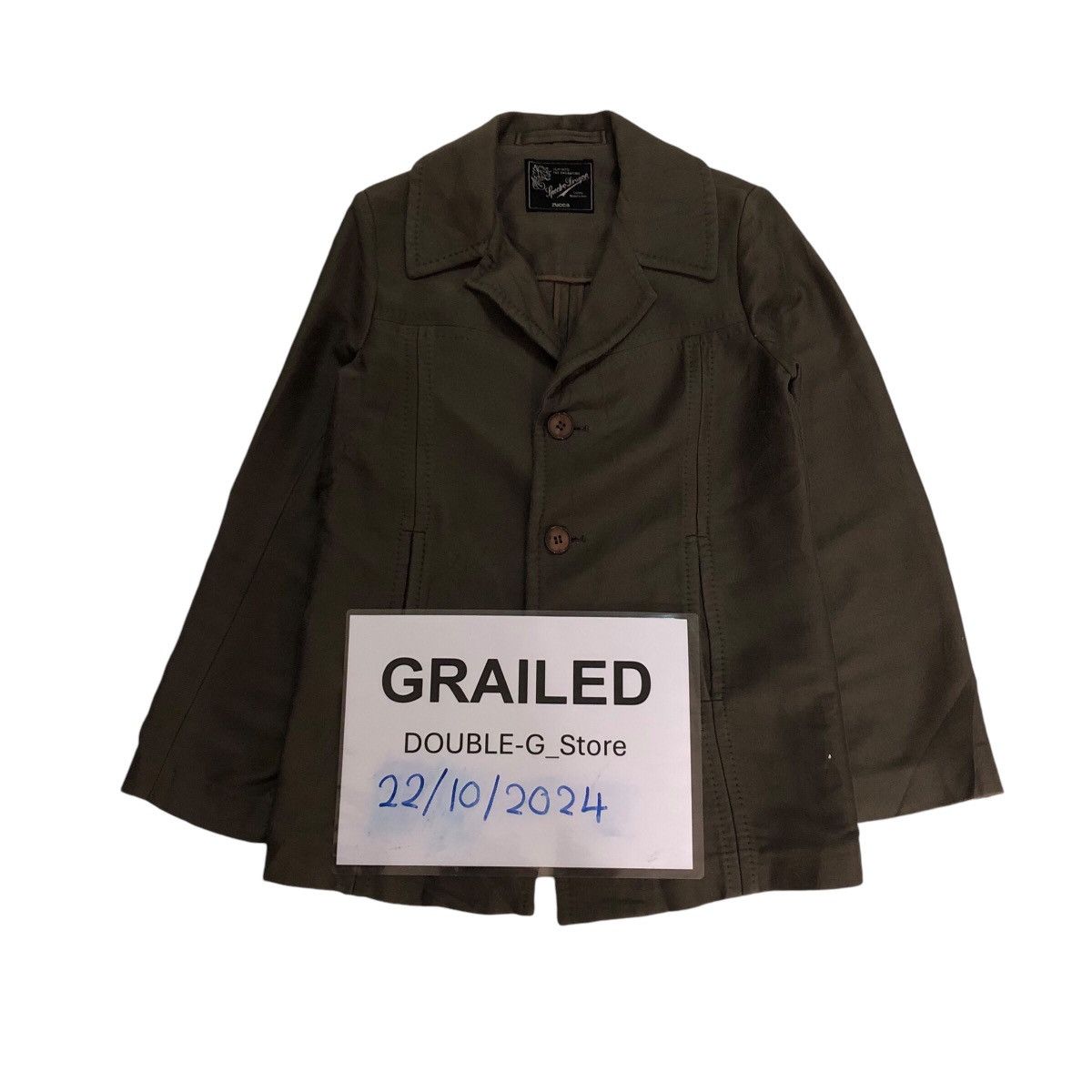Issey Miyake 📌Vintage Chore Biker Jacket Spectro Dragon Zucca Size US S / EU 44-46 / 1 - 1 Thumbnail