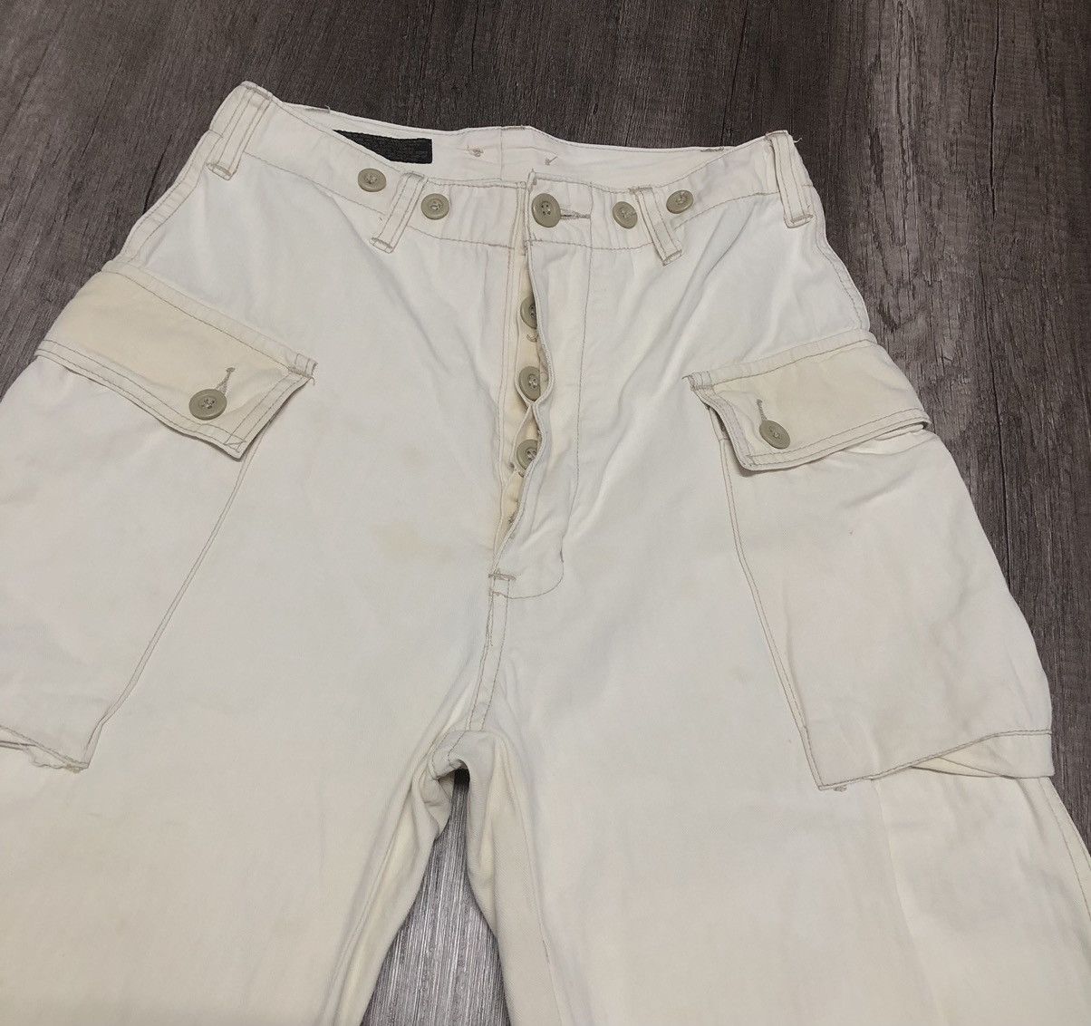 Vintage VINTAGE U.S.NAVY WDH 263 CARGO PANT Size US 27 - 14 Thumbnail