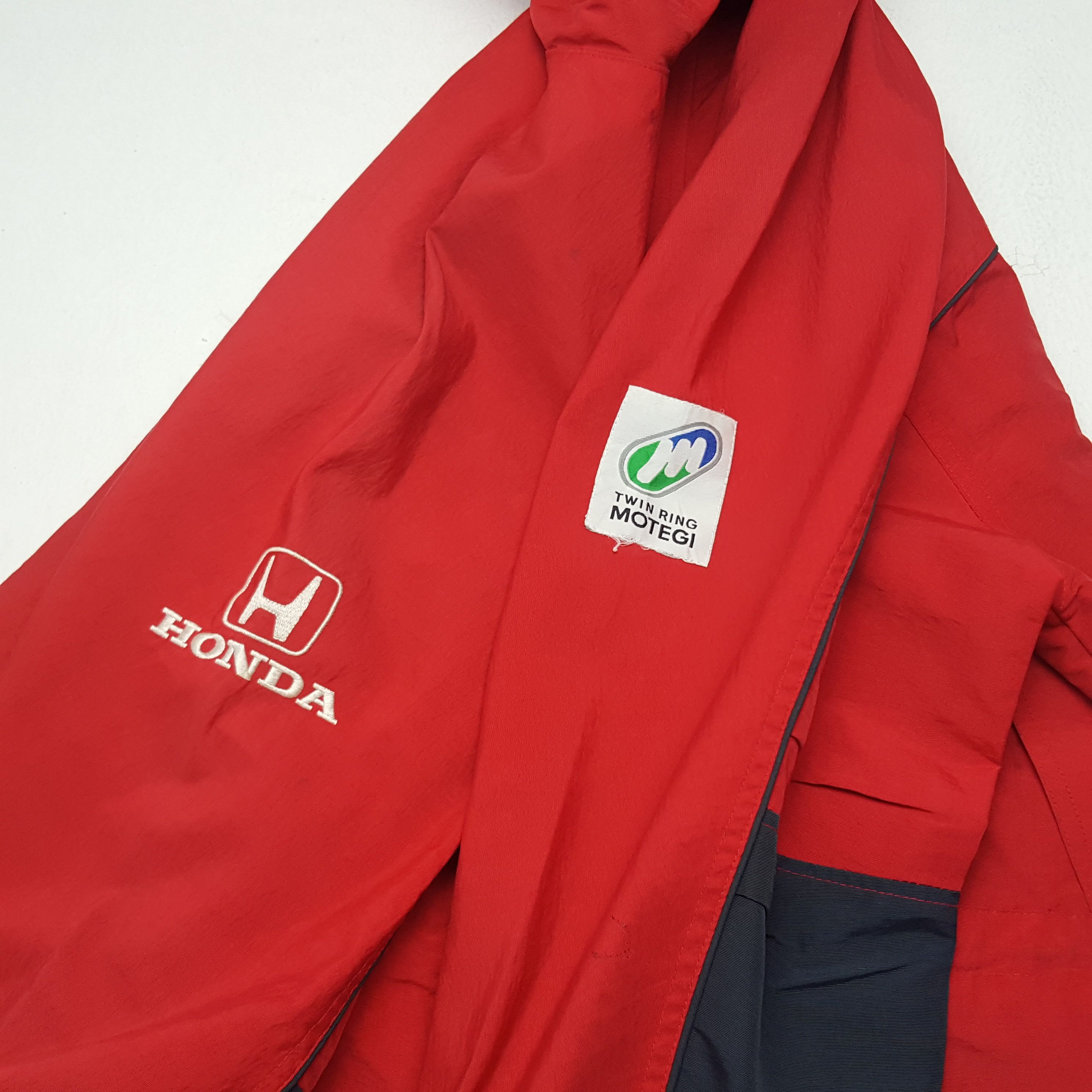 Honda × Vintage Vintage C.A.R.T Honda Racing Team Formula One Jacket Size US XL / EU 56 / 4 - 8 Thumbnail