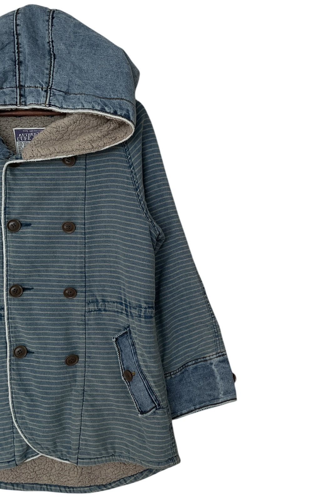 Japanese Brand × Vintage Vintage Brand Cube Sugar Fur Patchwork Hoodies 2000s Size US M / EU 48-50 / 2 - 4 Thumbnail