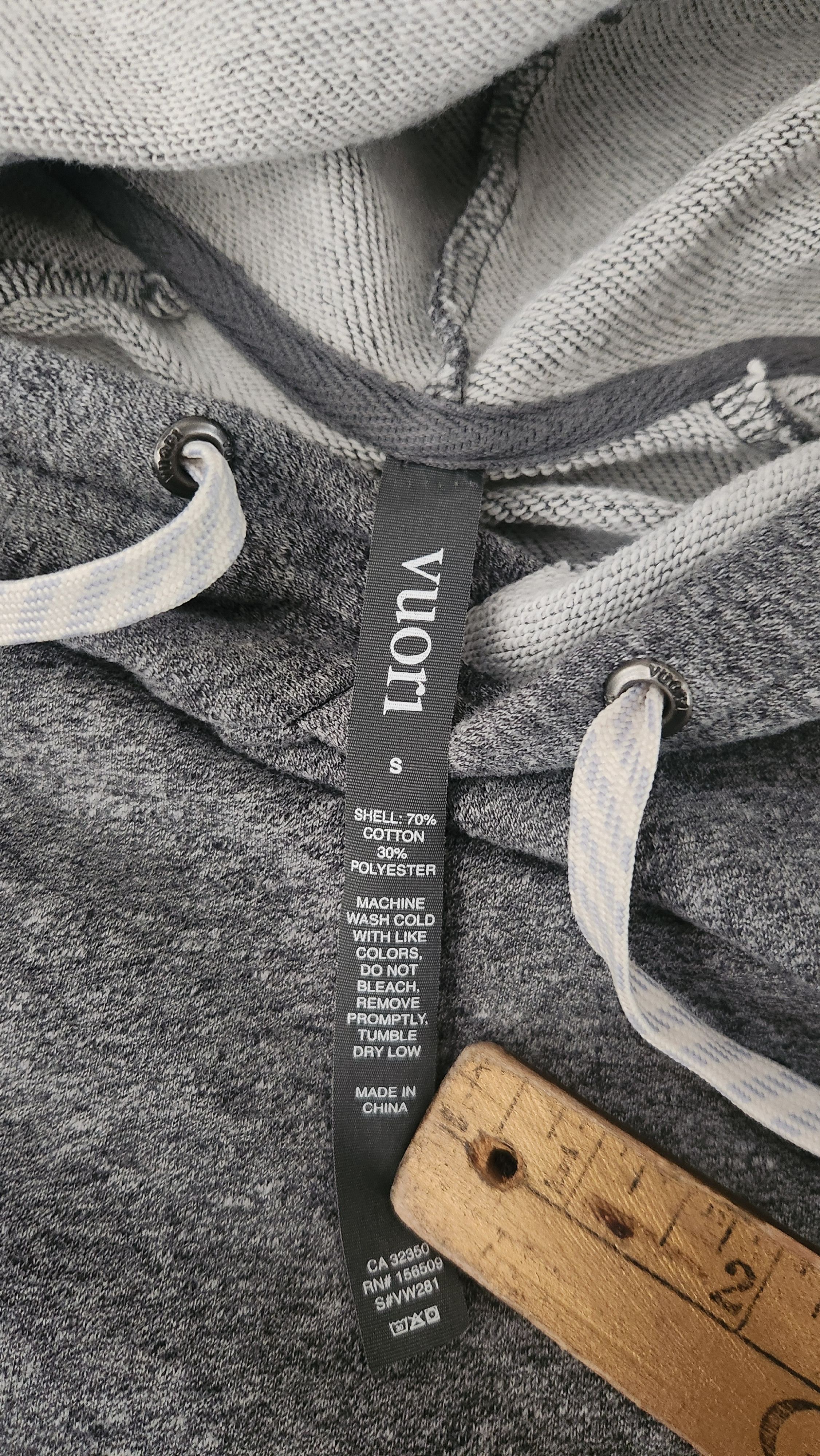 Vuori Vuori Boxy Cut Cotton Terry Lined Pullover Hoodie Small Size S / US 4 / IT 40 - 7 Thumbnail