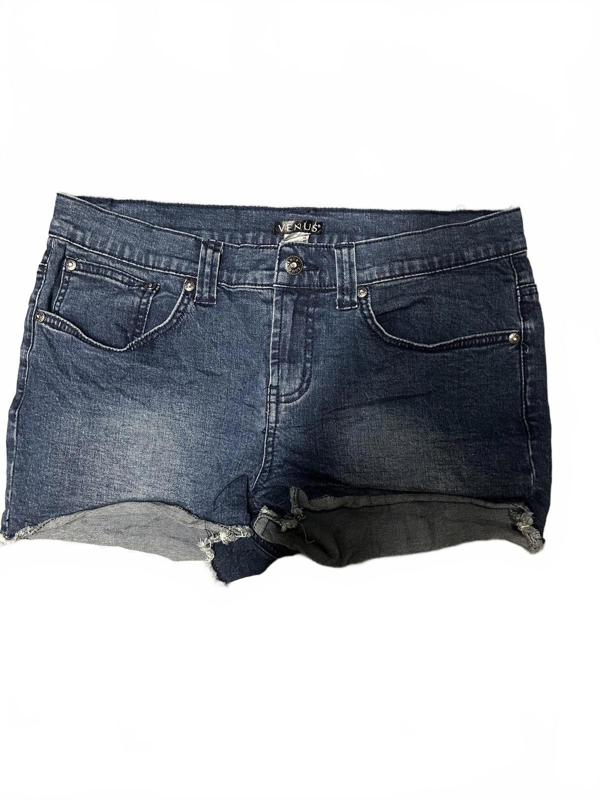 Venus Stylish Venus Denim Shorts - Casual Summer Wear Size 34" / US 12 / IT 48 - 1 Thumbnail