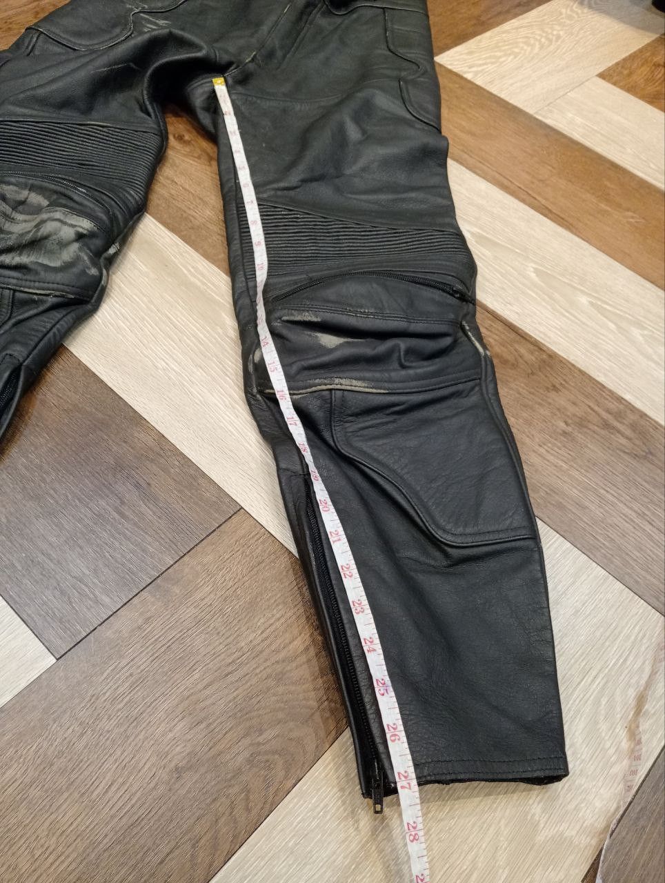 Gear for Sports SRP RIDING GEAR MOTORCYCLE LEATHER PANTS Size US 29 - 17 Thumbnail