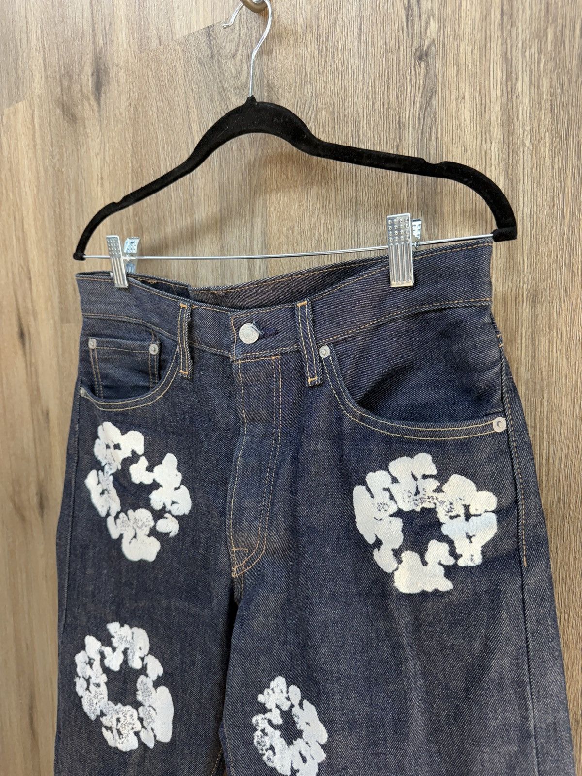DENIM TEARS Denim Tear Blue Denim Jeans Size US 31 - 4 Thumbnail