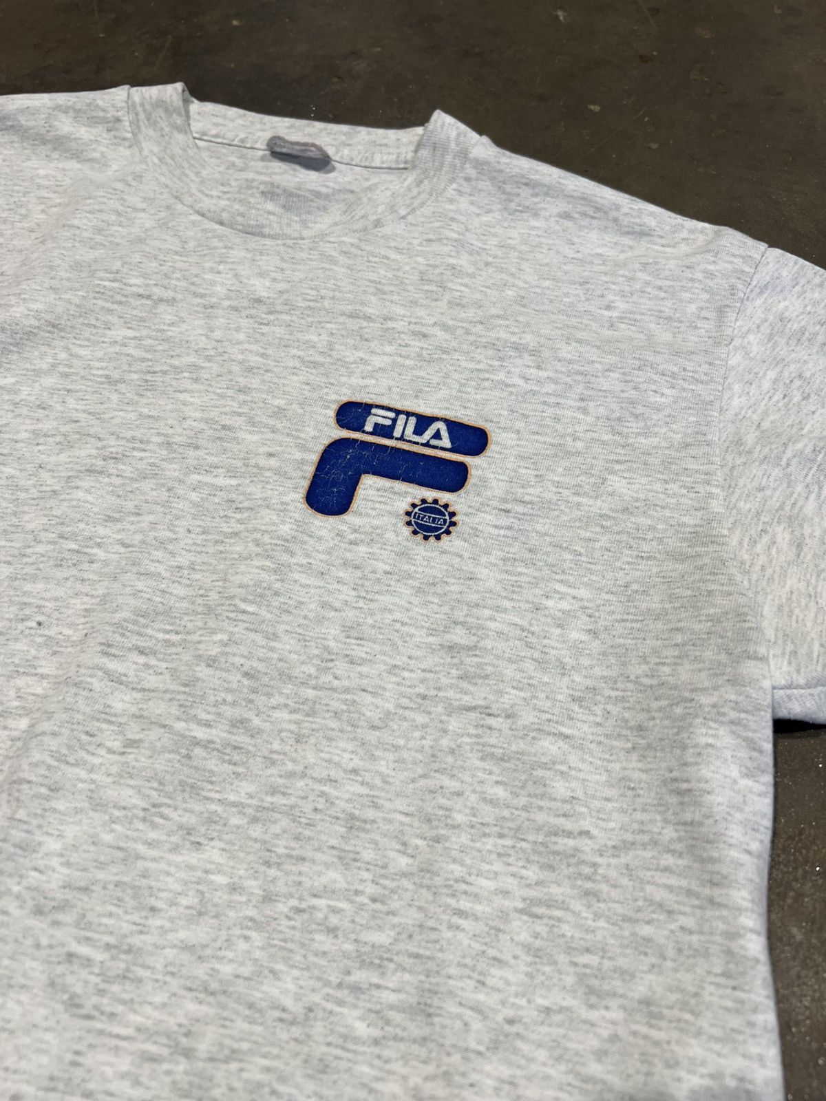 Fila Vintage Fila Basic Chest Logo Tee Size US S / EU 44-46 / 1 - 3 Thumbnail