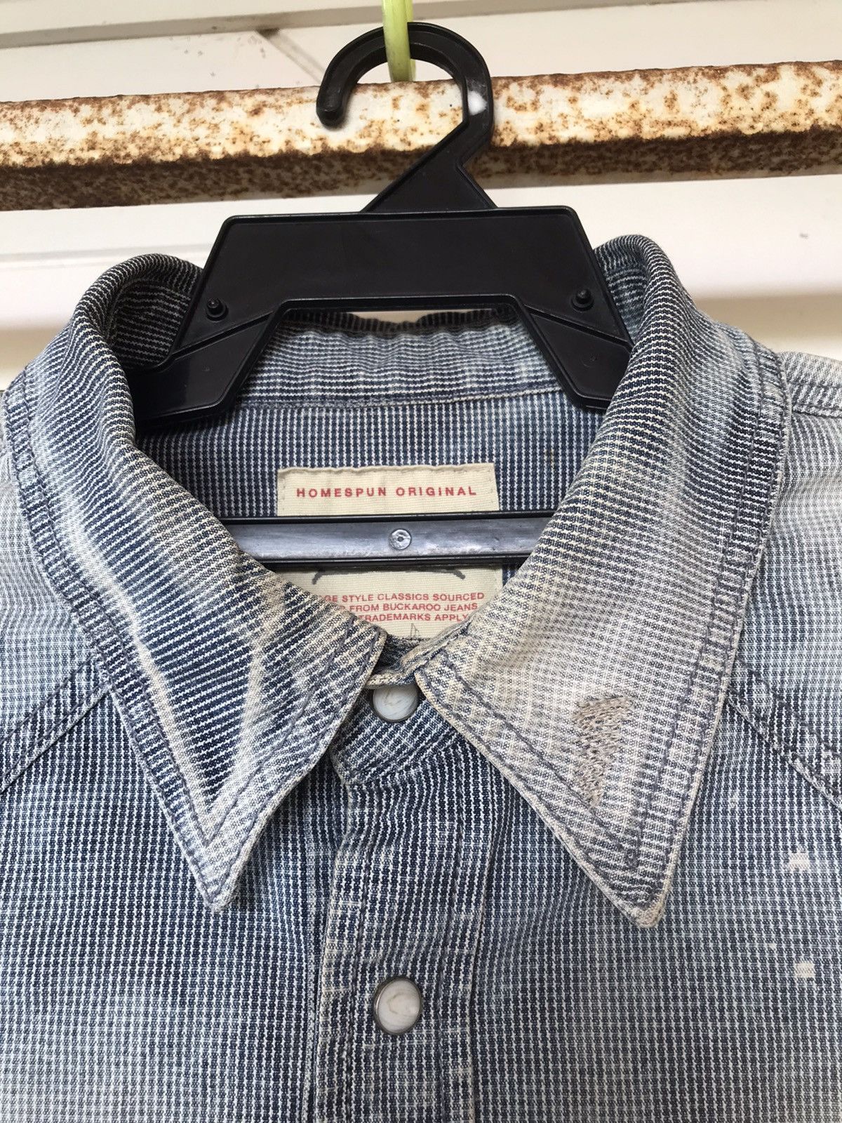 Vintage BUCKAROO Jeans Multi Stitches Western Shirt Size US S / EU 44-46 / 1 - 7 Thumbnail