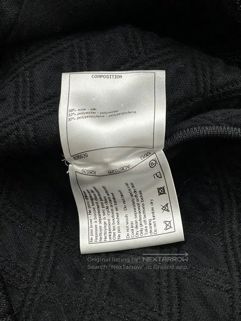 Chanel Chanel Metiers d'Art Black Quilted Coat. Size US M / EU 48-50 / 2 - 6 Thumbnail