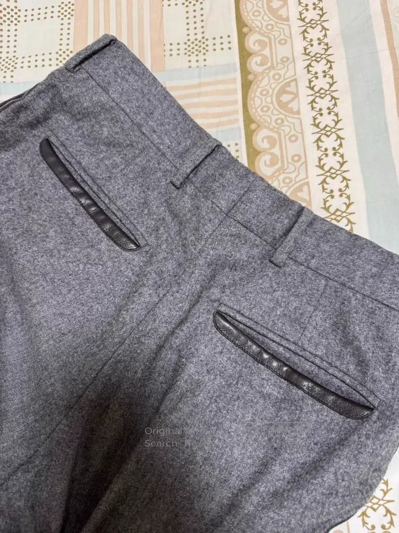 Hermes Hermes Casual Pants, 100% Cashmere. Side Pockets are Lamb Size 25" / US 0 / IT 36 - 9 Thumbnail