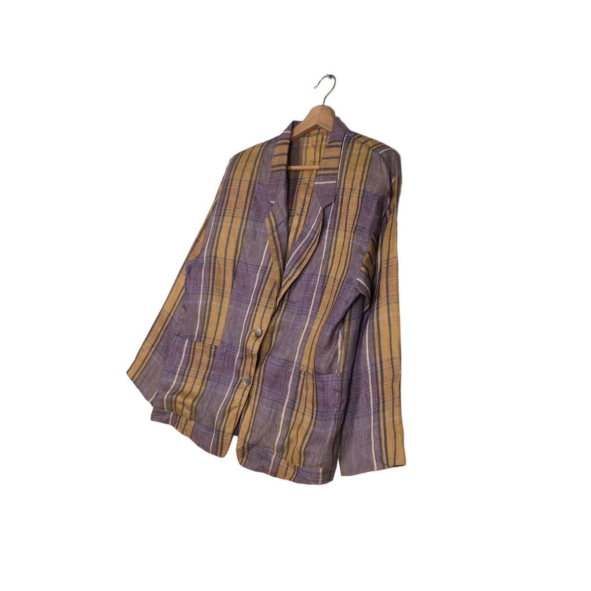 Burberry 🔥Vintage Burberrys Chore Jacket Tartan Design Size US M / EU 48-50 / 2 - 2 Thumbnail