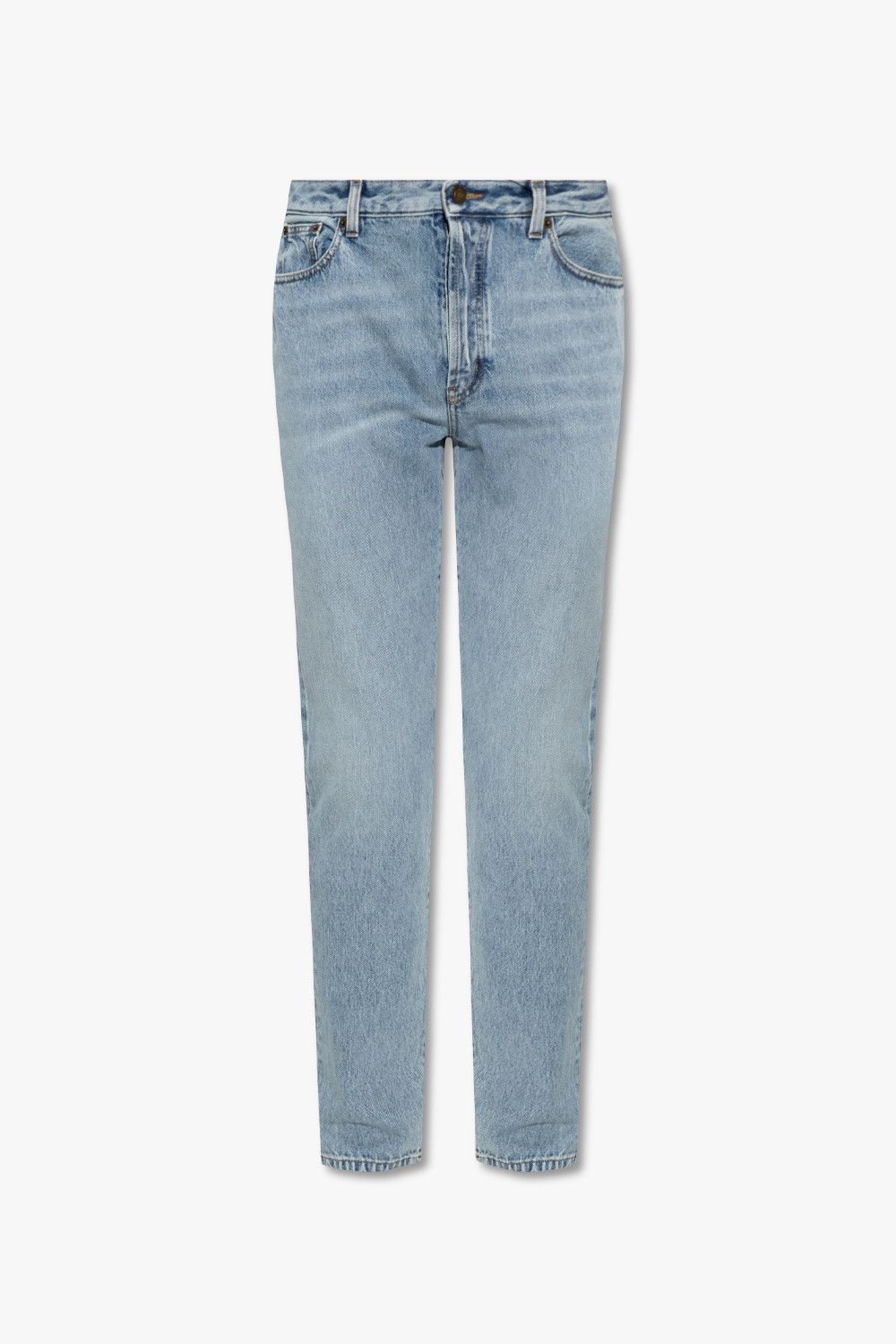 Saint Laurent Paris o1s1wg110125 684996 Relaxed Mid Waist Jeans Pant Tuscon Blue Size US 28 / EU 44 - 1 Thumbnail