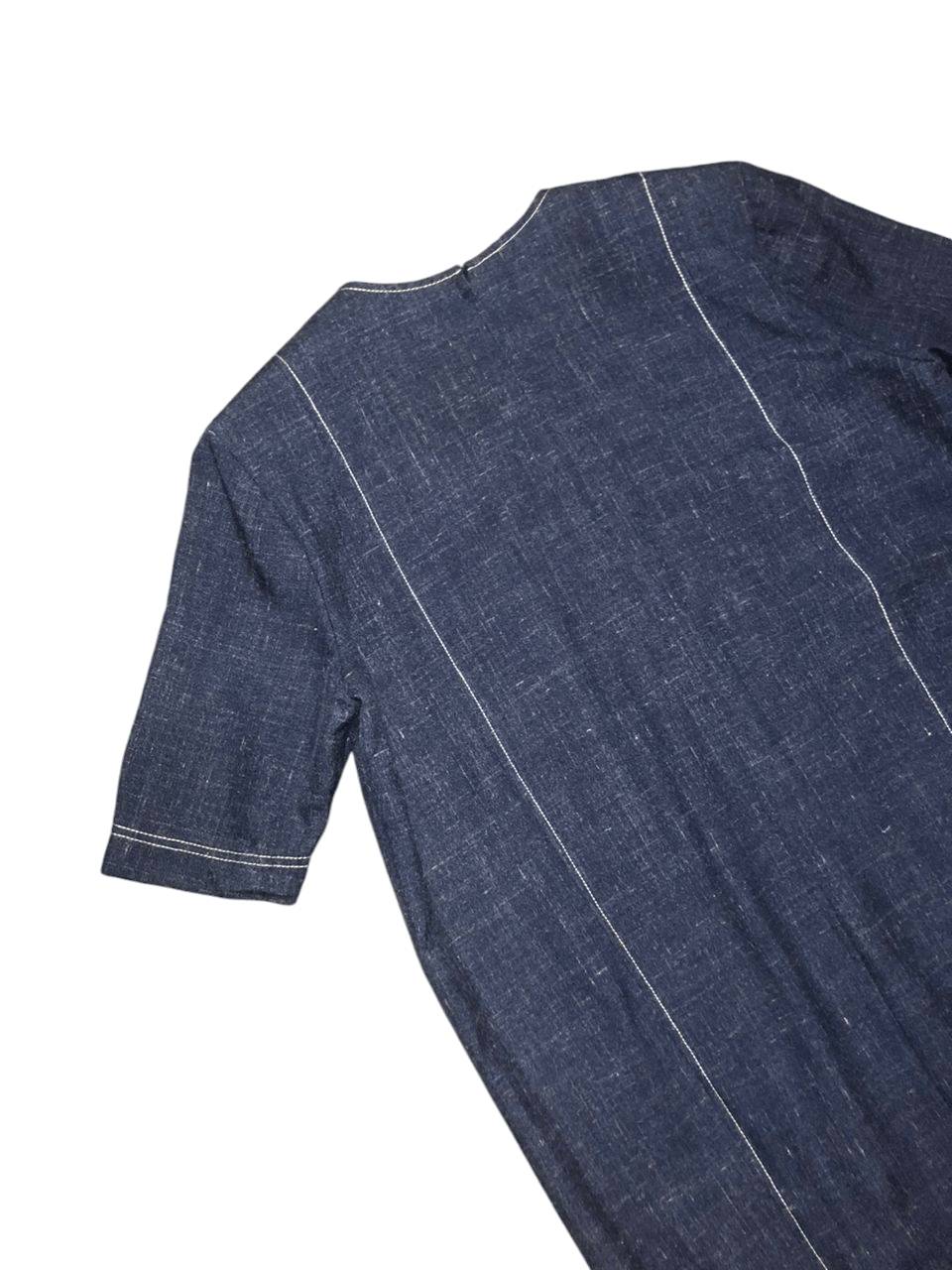 Salvatore Ferragamo × Vintage Vintage Salvatore Ferragamo Wool Dress Short Sleeve Size XL / US 12-14 / IT 48-50 - 8 Thumbnail
