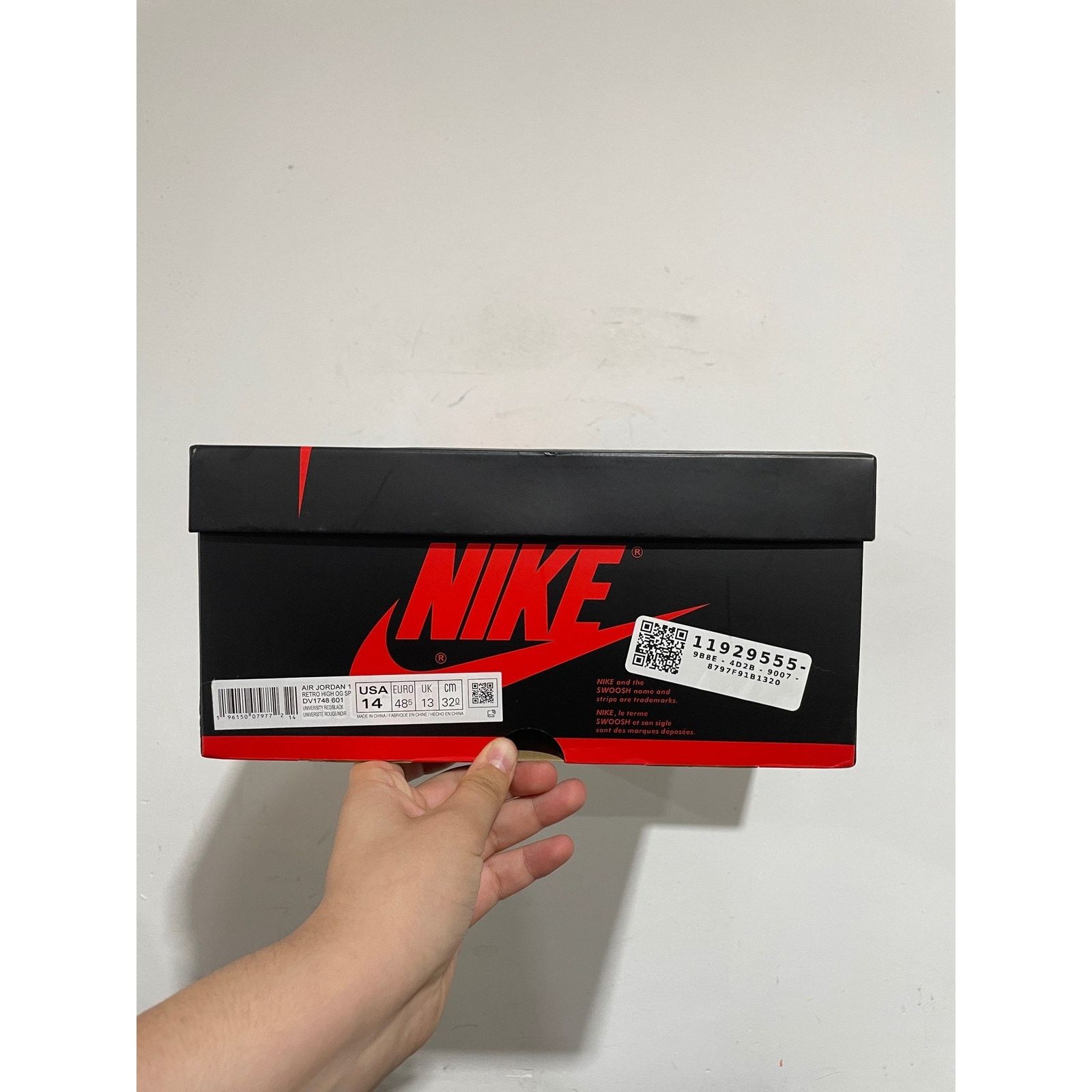 Nike JORDAN 1 HIGH SPIDER MAN ACROSS THE SPIDER VERSE SIZE 14 NEW Size US 14 / EU 47 - 6 Thumbnail
