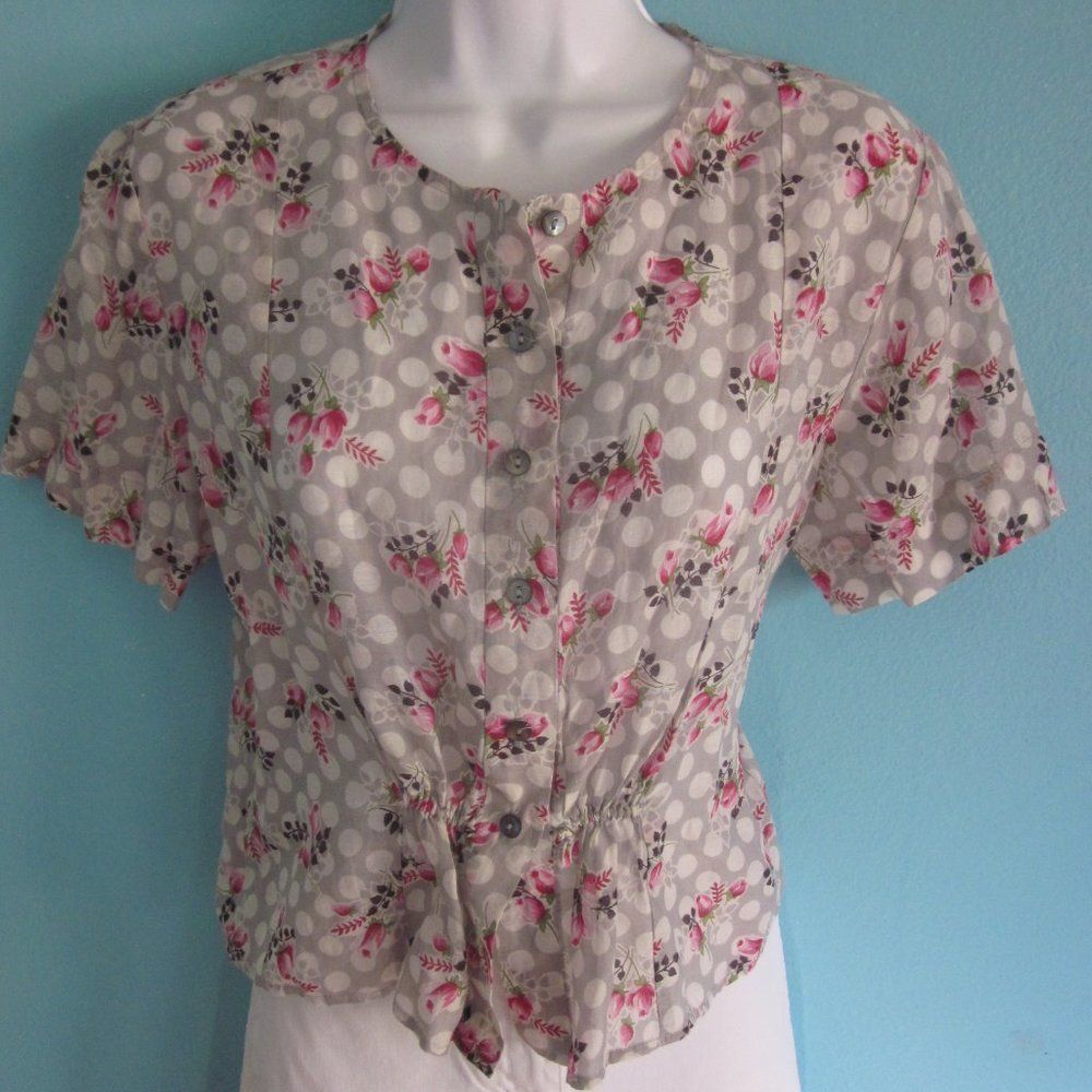 Comme des Garcons SHIRT Spirit House Summer Blouse Size Small Size S / US 4 / IT 40 - 2 Thumbnail