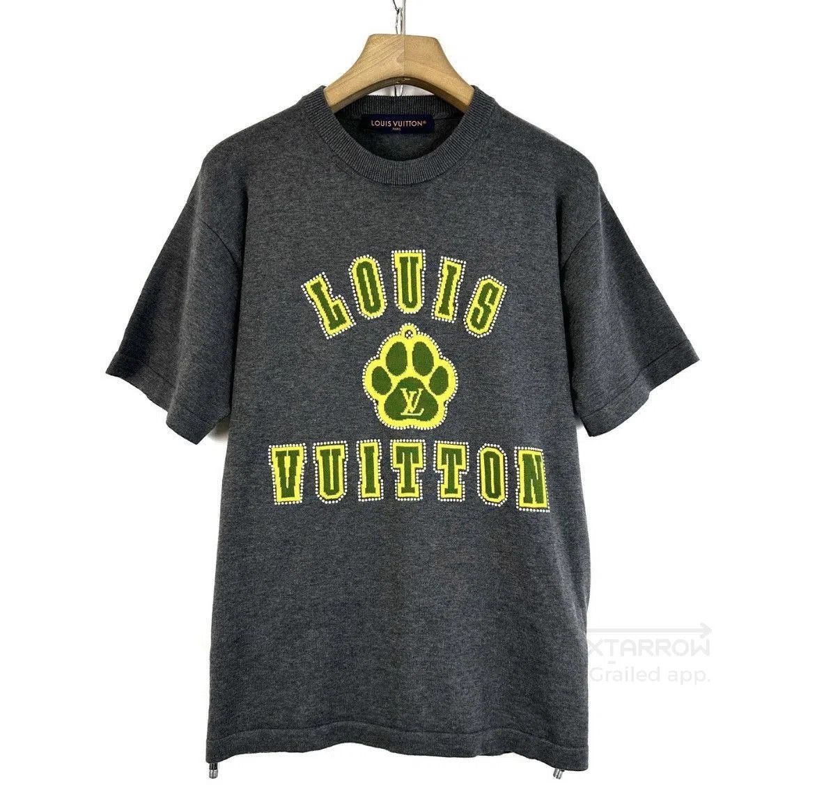 Louis Vuitton Gray Short Sleeve Graphic Tee Size S. Size US S / EU 44-46 / 1 - 1 Thumbnail