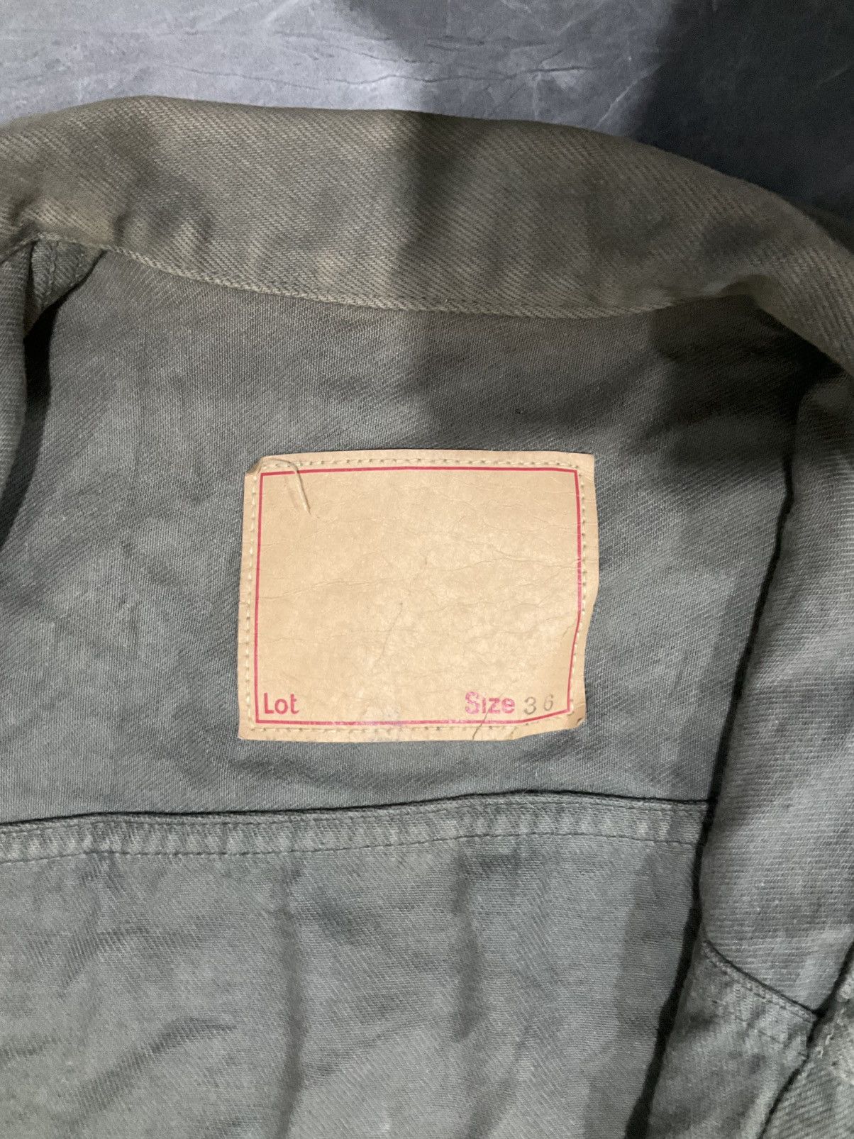 Japanese Brand Green Denim Jacket Size S / US 4 / IT 40 - 6 Thumbnail