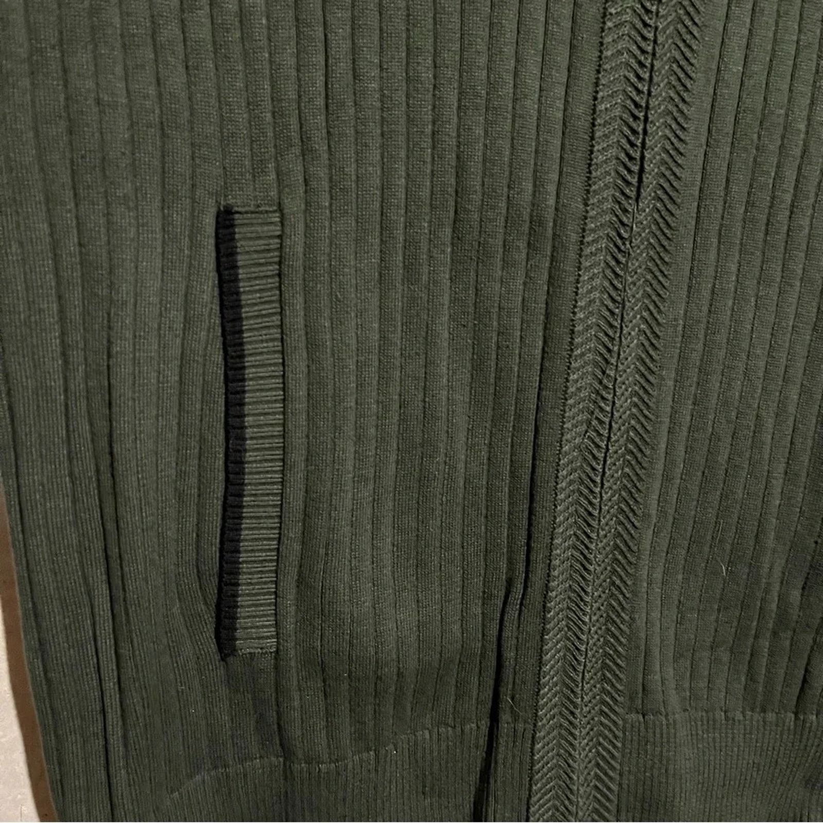 Alfani NWT ALFANI Men's Full Zip Up Ribbed Nordic Sweater Size XL Size US XL / EU 56 / 4 - 2 Thumbnail