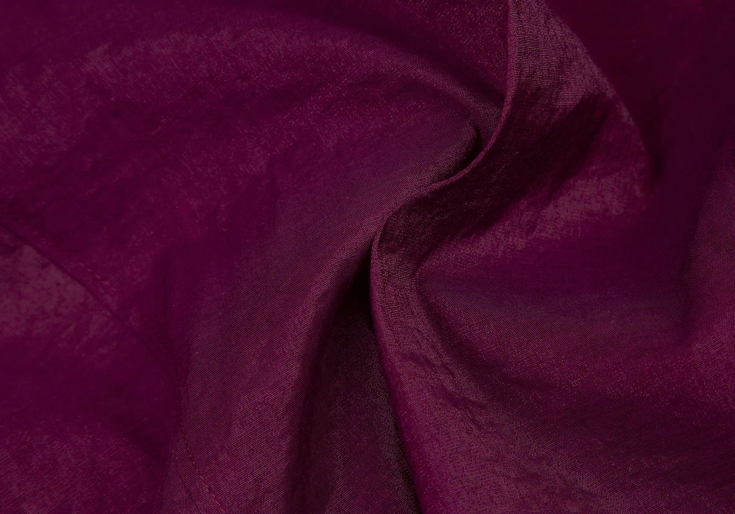 Jean Paul Gaultier Cotton Nylon Sheer Cuff Shirt in Purple Size 48 Size US M / EU 48-50 / 2 - 15 Thumbnail