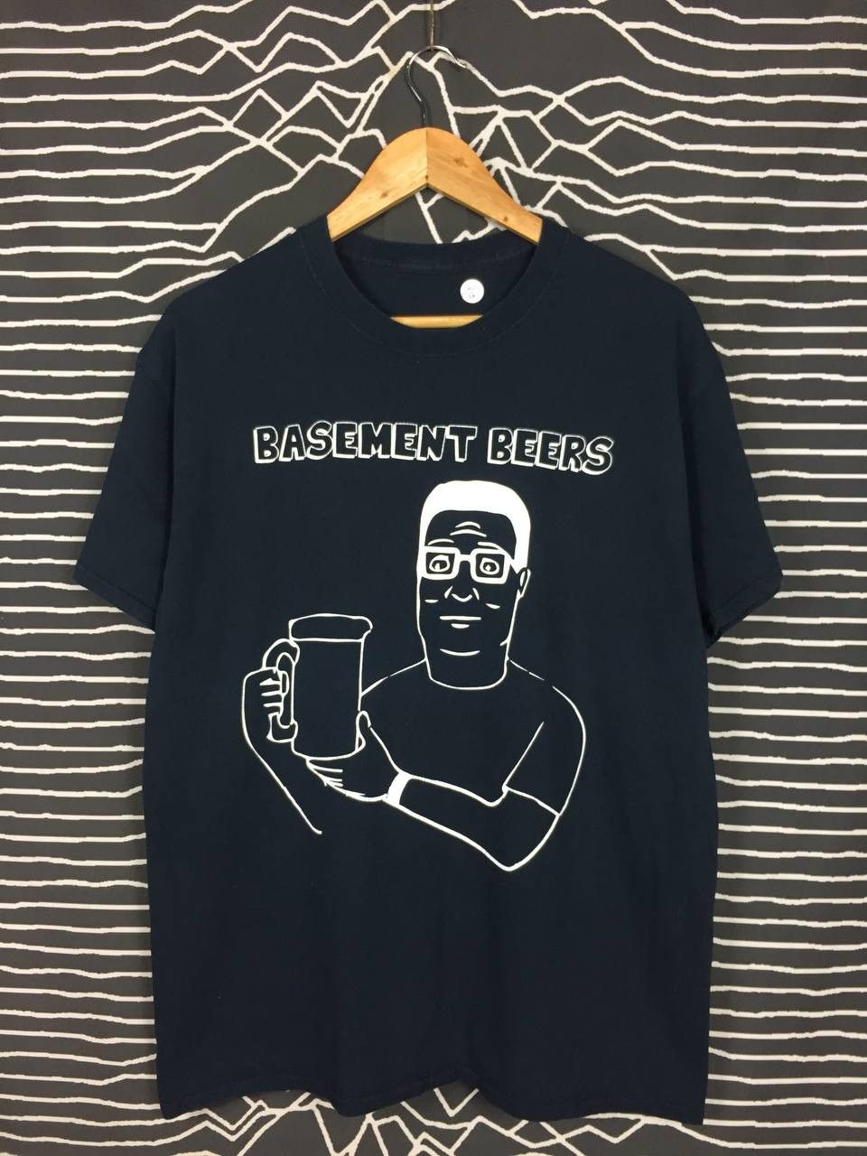 Cartoon Network × Vintage Basement Beers King Of The Hill Animated Sitcom Cartoon Tee Size US L / EU 52-54 / 3 - 2 Thumbnail
