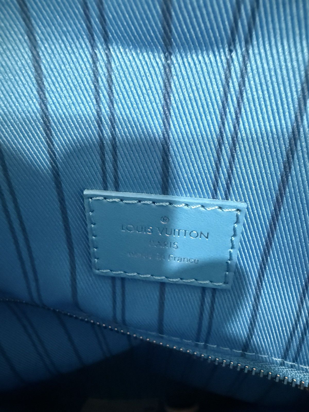 Louis Vuitton Louis Vuitton Blue Christopher Backpack Size ONE SIZE - 6 Thumbnail