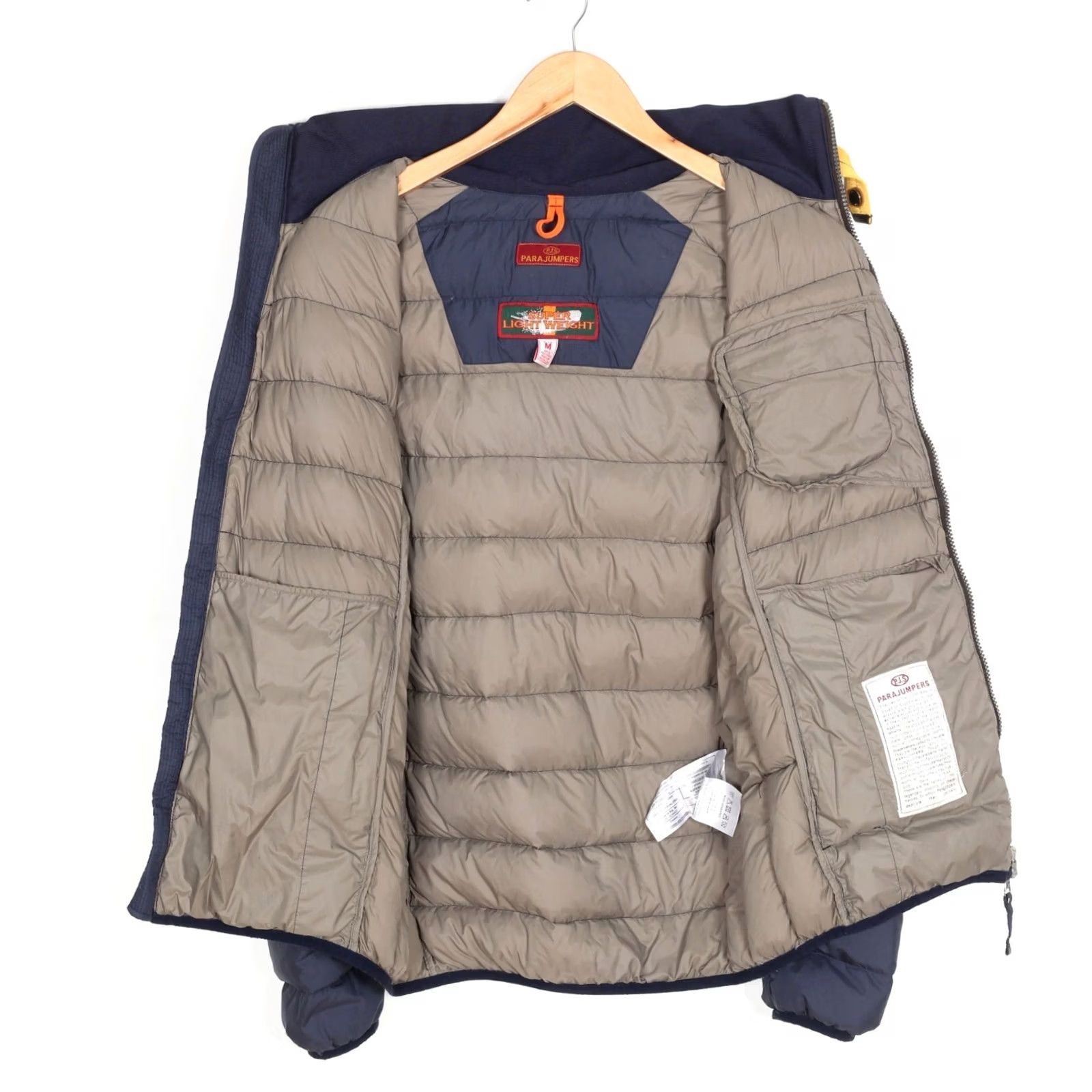 Parajumpers PARAJUMPERS Jacket Men M Hooded Down Puffer Lightweight Grey/Blue MJ6297 Size US M / EU 48-50 / 2 - 5 Thumbnail