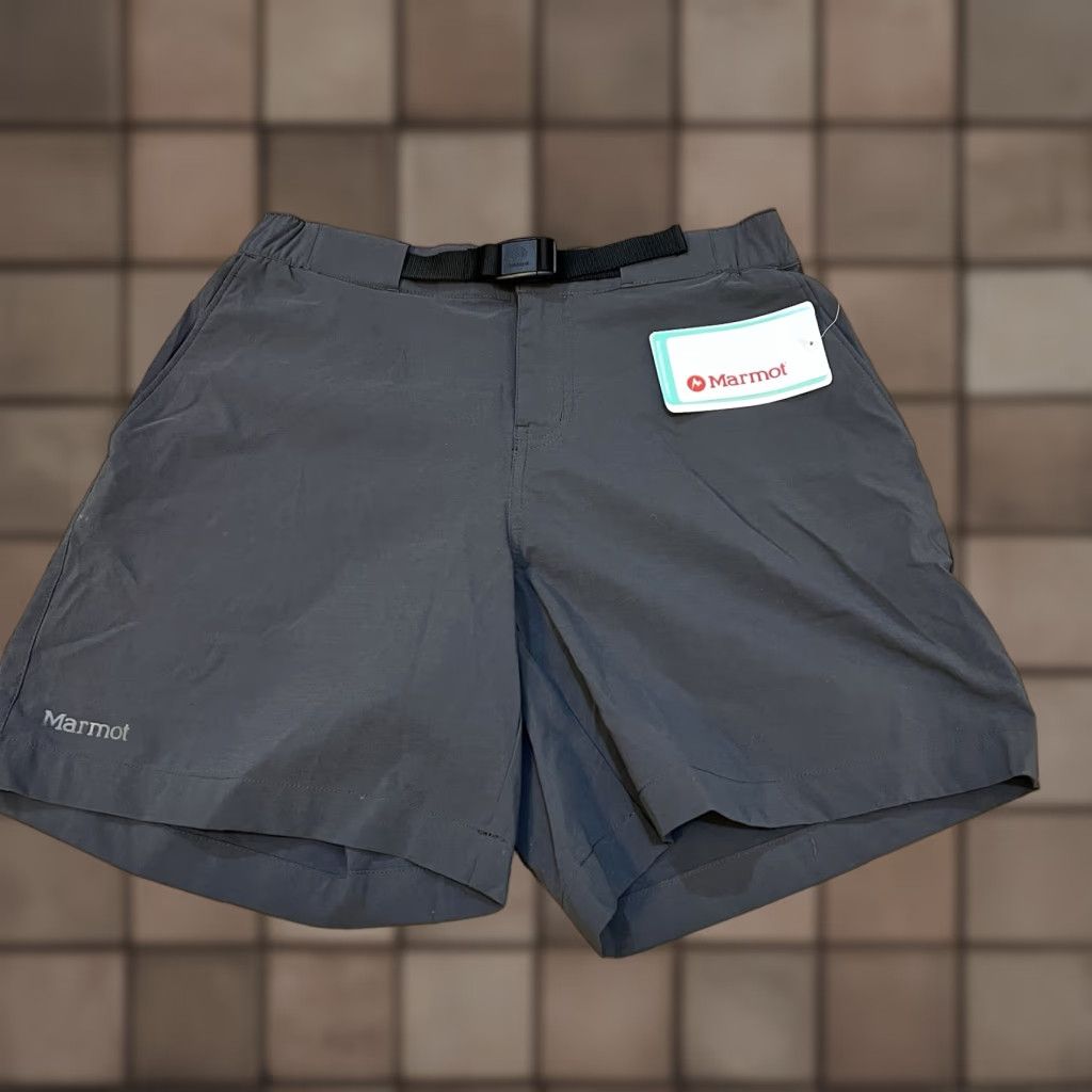 Marmot Marmot Women's Kodachrome 5” Shorts Hiking Casual Outdoors Dark Steel Size 2 Gray Nylon Elastane Regular UV Quick Dry Pockets Zipper Button Size 26" / US 2 / IT 38 - 1 Thumbnail