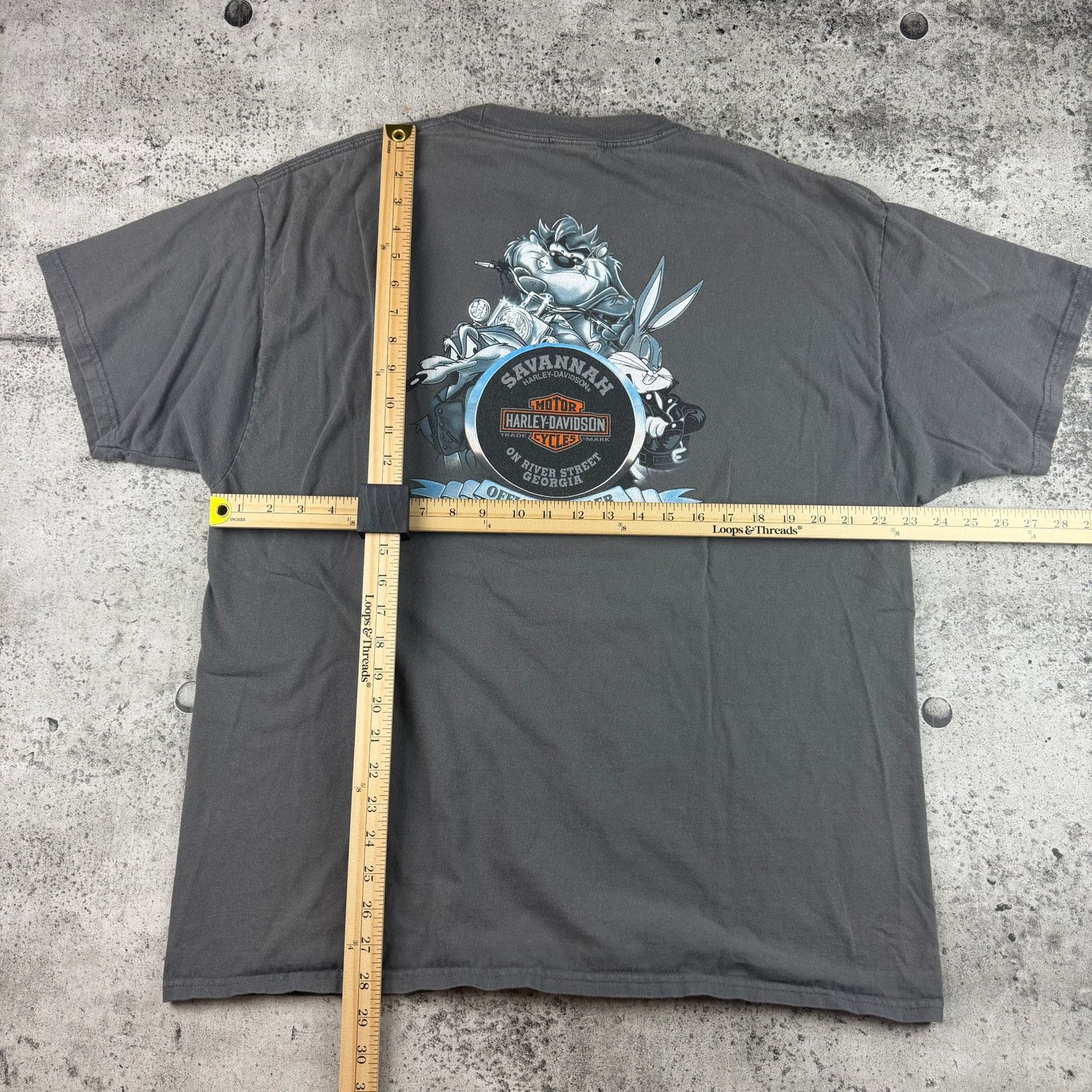 Harley Davidson Vintage Harley Davidson Looney Tunes Shirt XL Yosemite Sam Size US XL / EU 56 / 4 - 6 Thumbnail