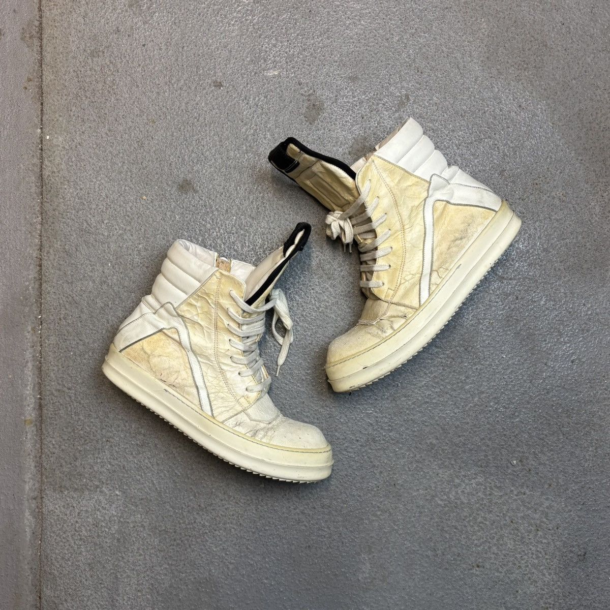 Rick Owens Geobasket Schuhe Shoes Sneakers