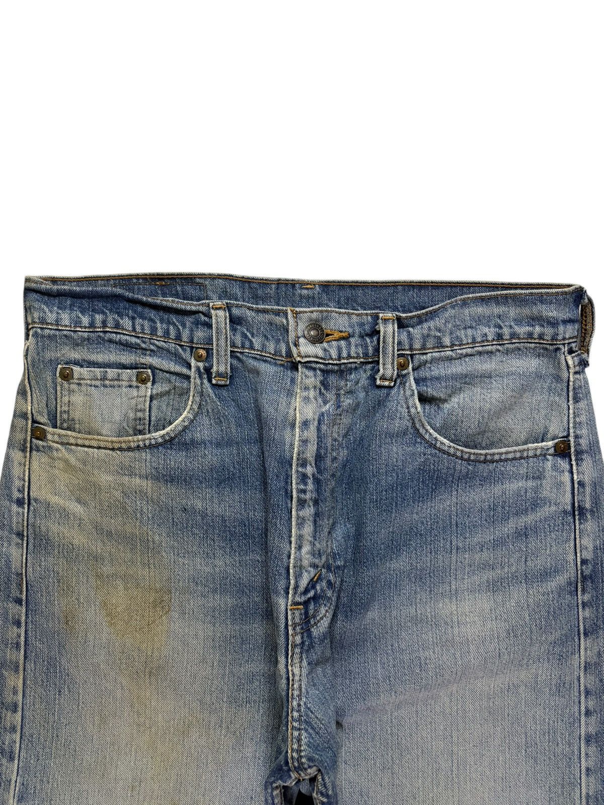Levi's Vintage 90s Levis 512 Mud Wash Grunge Ripped Baggy Jeans Size US 33 - 4 Thumbnail