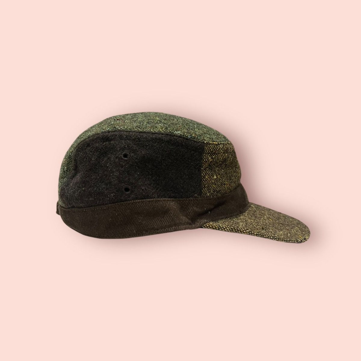 Japanese Brand × Magee VINTAGE TOP VALU X MAGEE OF DONEGAL WOOL TWEED PATROL HAT Size ONE SIZE - 9 Thumbnail