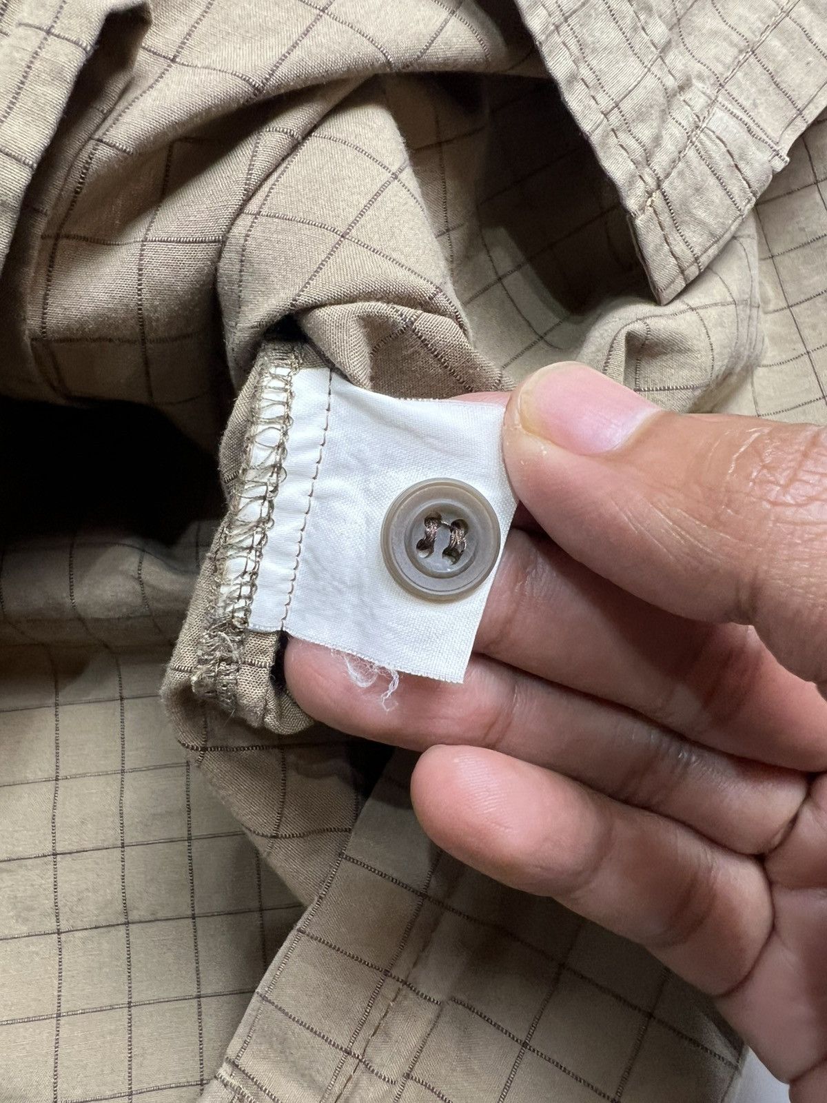 Japanese Brand × Seditionaries × Vintage Vintage 010920 The Nine Heads Plaid Shirts Size US M / EU 48-50 / 2 - 6 Thumbnail