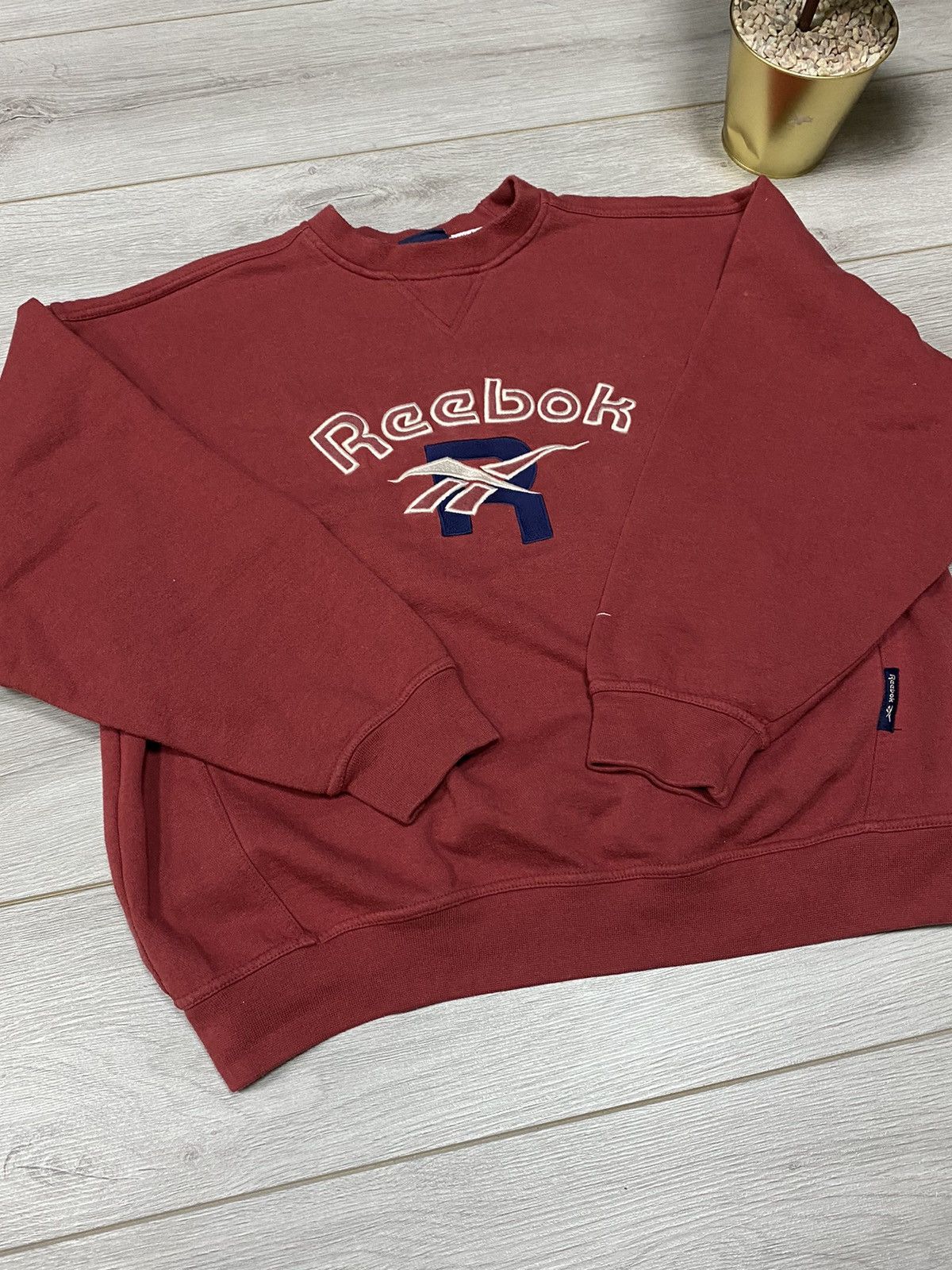 Reebok Reebok classic vintage big logo sweatshirt Size US XL / EU 56 / 4 - 7 Thumbnail