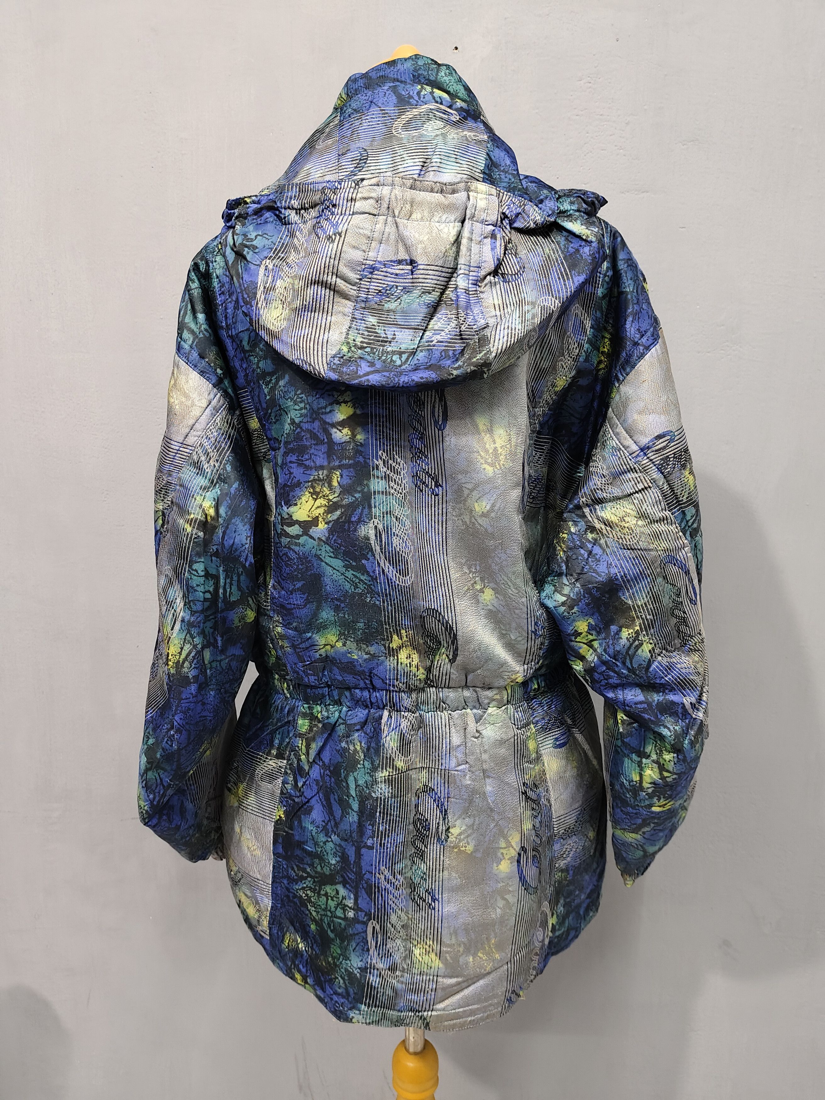 Cerruti 1881 90s Cerruti 1881 Sport Abstrac Art Graphic Parka Jacket Size US M / EU 48-50 / 2 - 9 Thumbnail