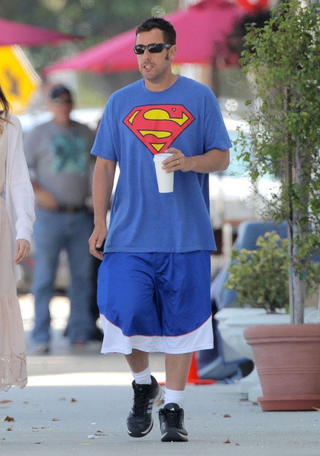DC Comics × Marvel Comics × Vintage Vintage 90s Superman Tee worn by Adam Sandler Size US L / EU 52-54 / 3 - 1 Thumbnail