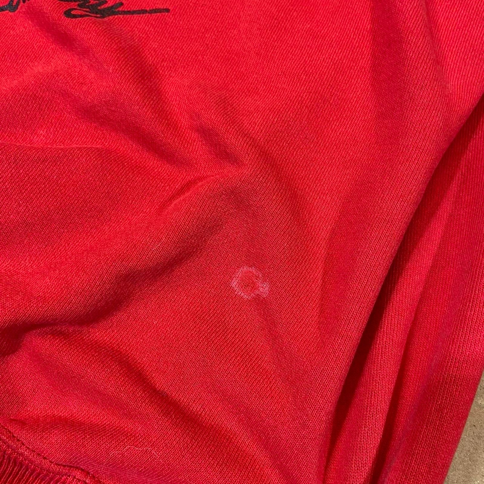 Hanes 80s red cranes crewneck sweater Size US XL / EU 56 / 4 - 3 Thumbnail