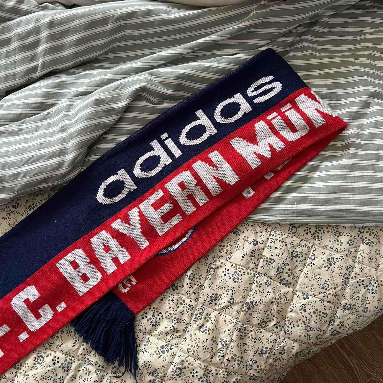Adidas Vintage Adidas Bayern Munchen scarf 00’s Size ONE SIZE - 3 Thumbnail