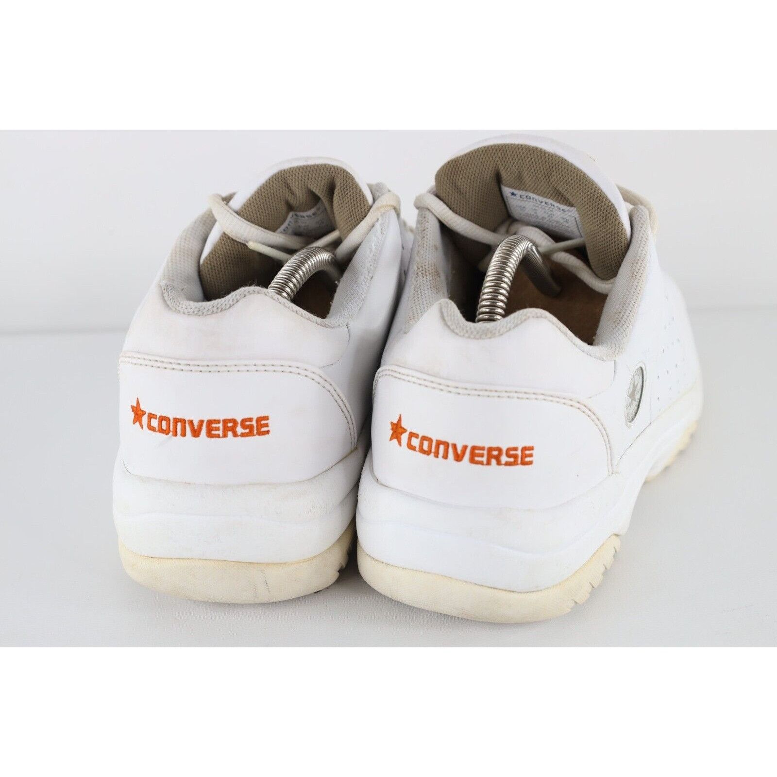 Converse × Vintage Vintage 90s Converse Distressed Spell Out Leather Shoes Size US 10 / EU 43 - 7 Thumbnail