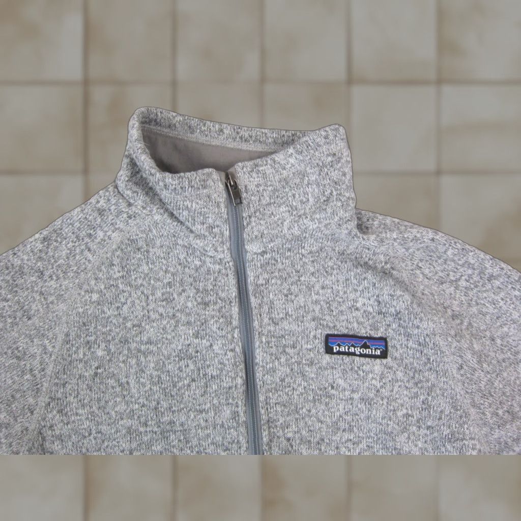 Patagonia Patagonia Better Sweater Womens Small Gray Fleece Pullover 1/2 Zip Jacket 80s 90s Outdoor Hiking Mens Womens B Size S / US 4 / IT 40 - 1 Thumbnail