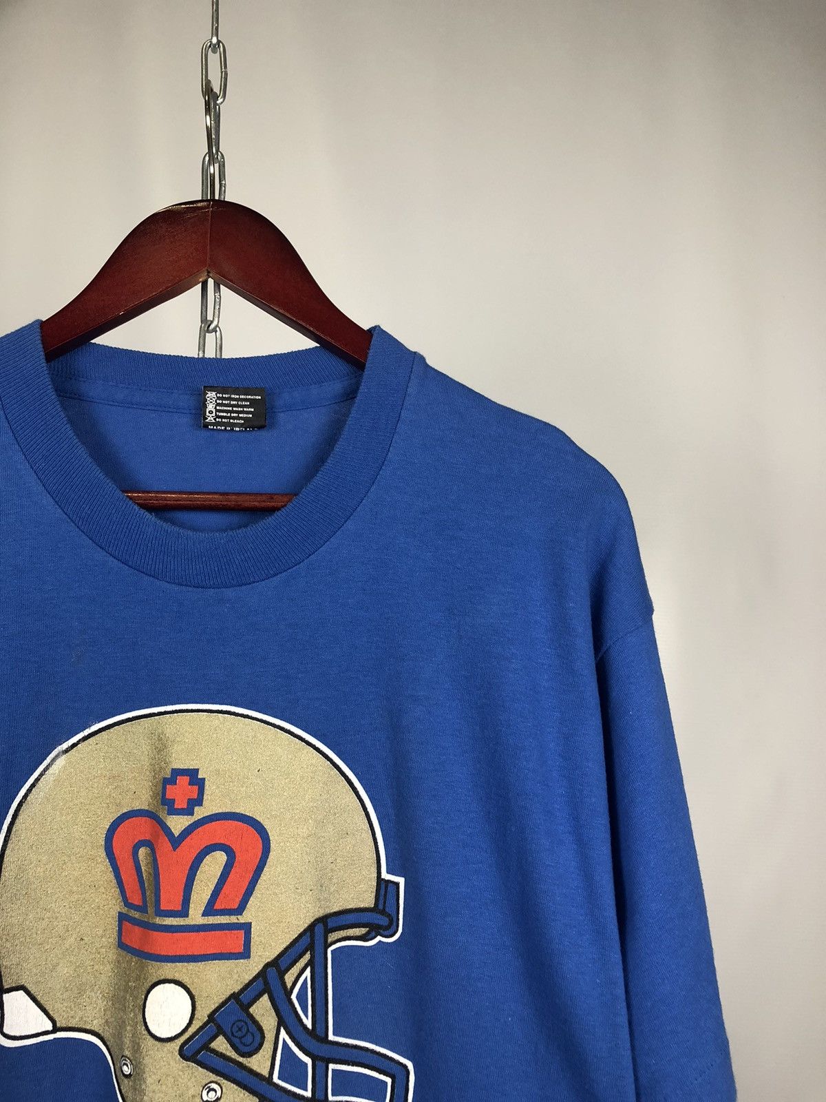 Vintage London monarchs 1991 T-shirts vintage WLAF Size US XL / EU 56 / 4 - 2 Thumbnail