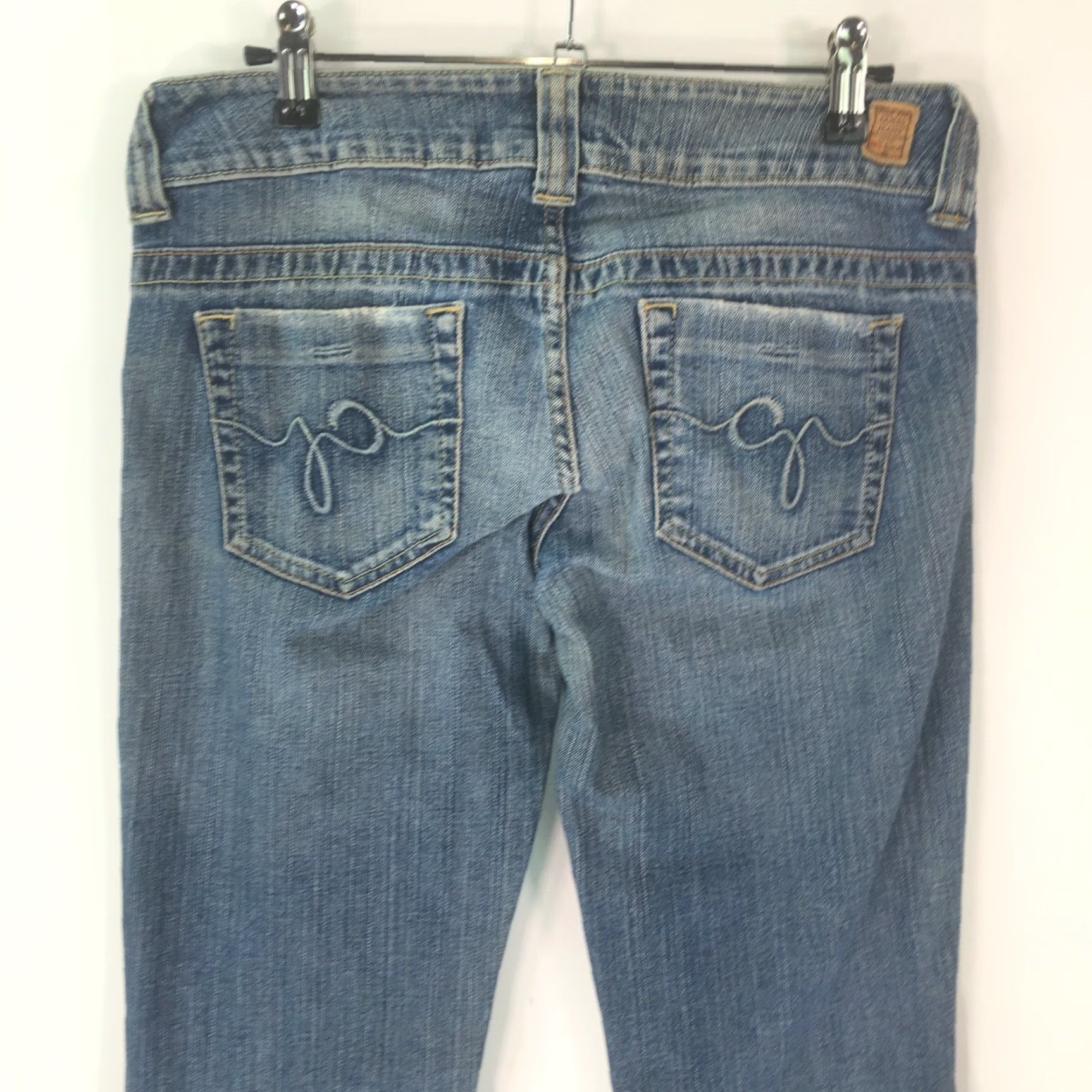 Guess Guess Womens Straight Jeans Blue Denim Size 27 Superior Fit Casual Stretch 5-Pocket Design Size 27" / US 4 / IT 40 - 4 Thumbnail