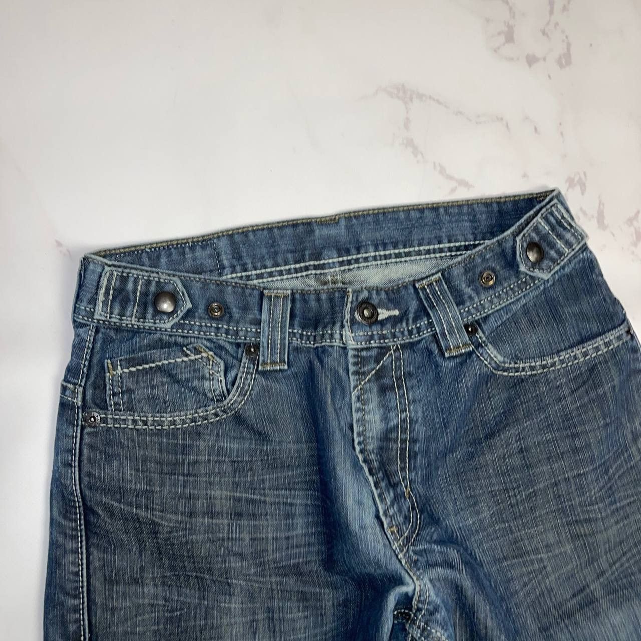 Levi's Vintage Clothing Levi`s vintage 514 baggy back pockets rare purple stitching Size US 29 - 10 Thumbnail