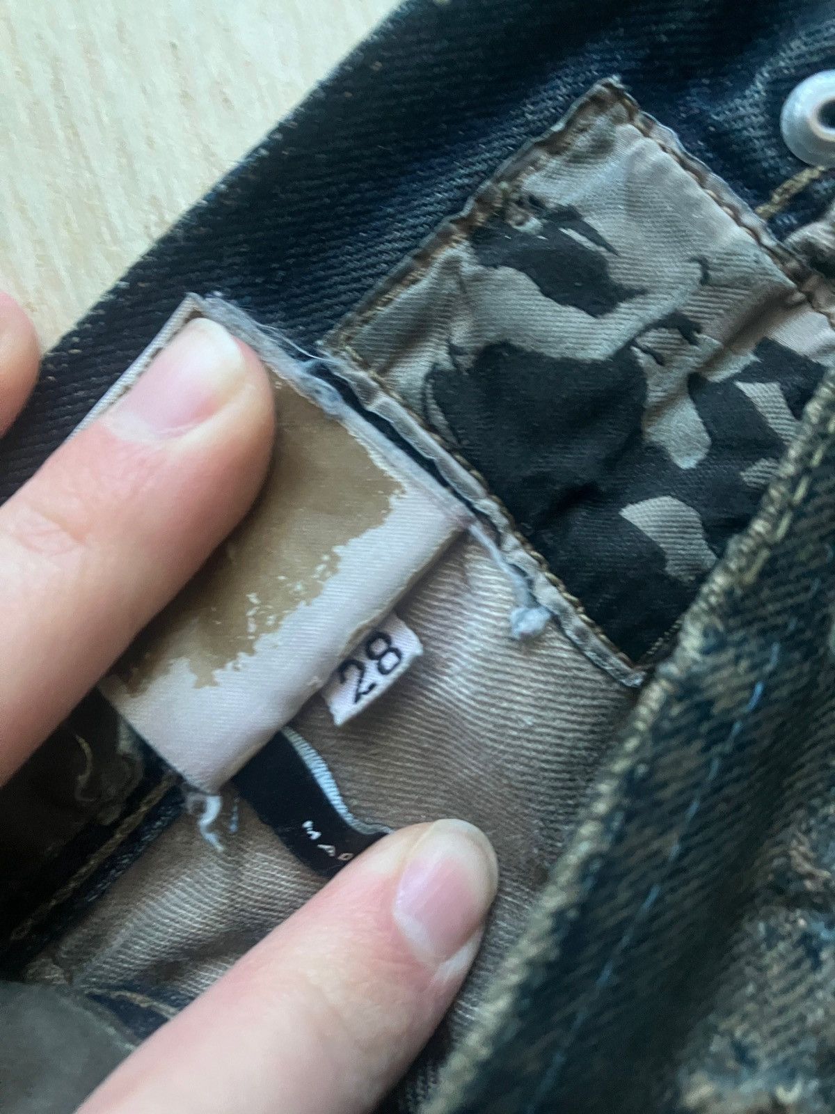 Rick Owens SOLD Rick Owens fw08 "Stag" dust wash denim Size US 28 / EU 44 - 7 Thumbnail