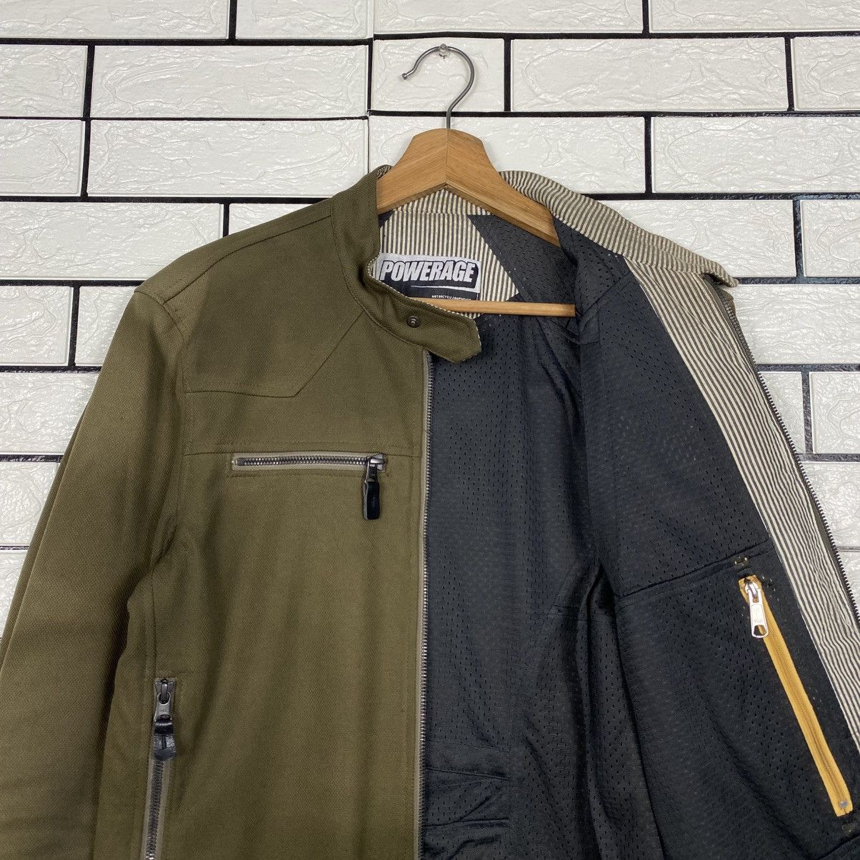 Japanese Brand 📌Powerage Motorcycle Equipment Racing Jacket Biker Size US M / EU 48-50 / 2 - 14 Thumbnail